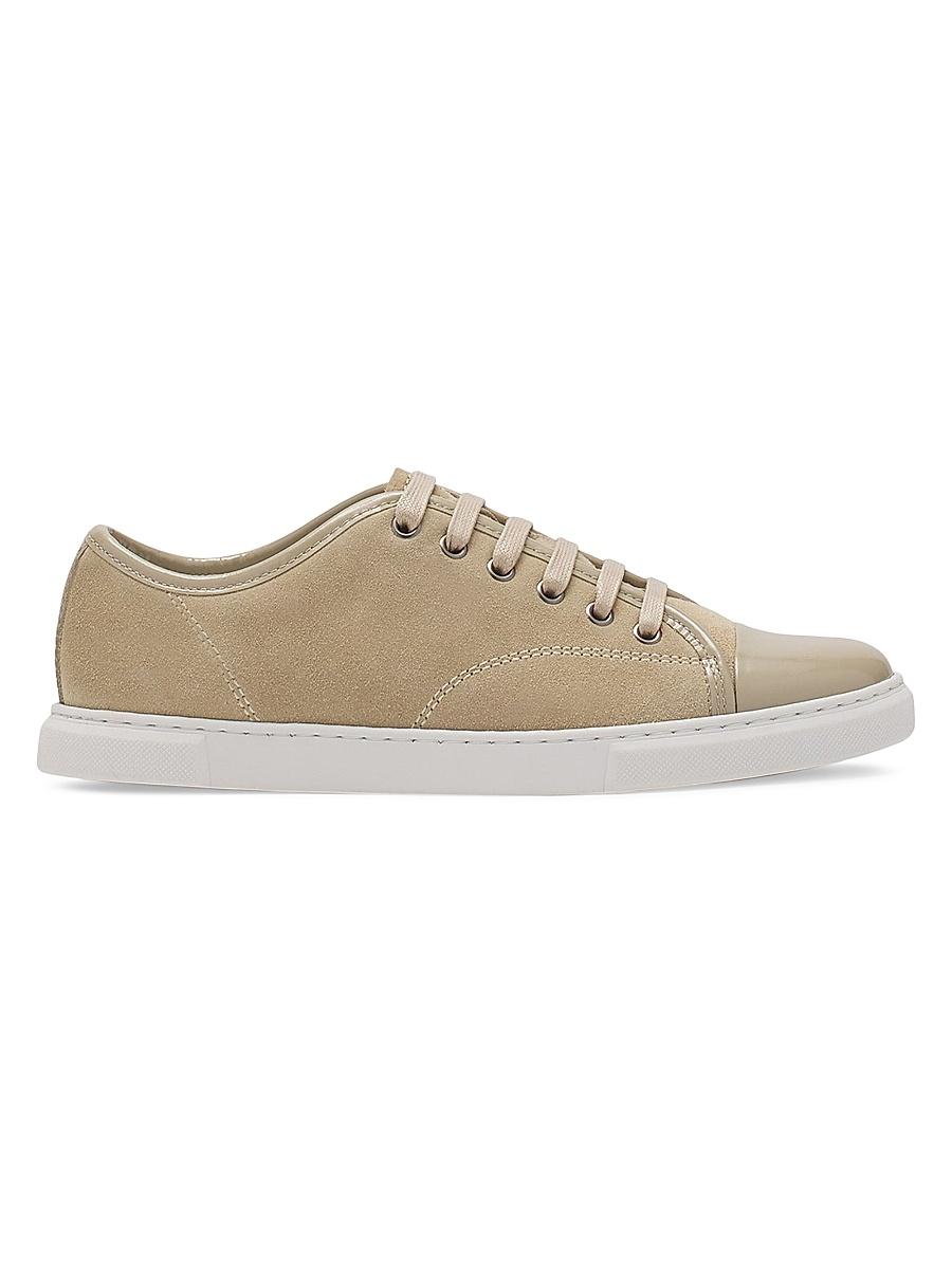 Womens DBB1 Sneakers in Suede and Patent Leather Product Image