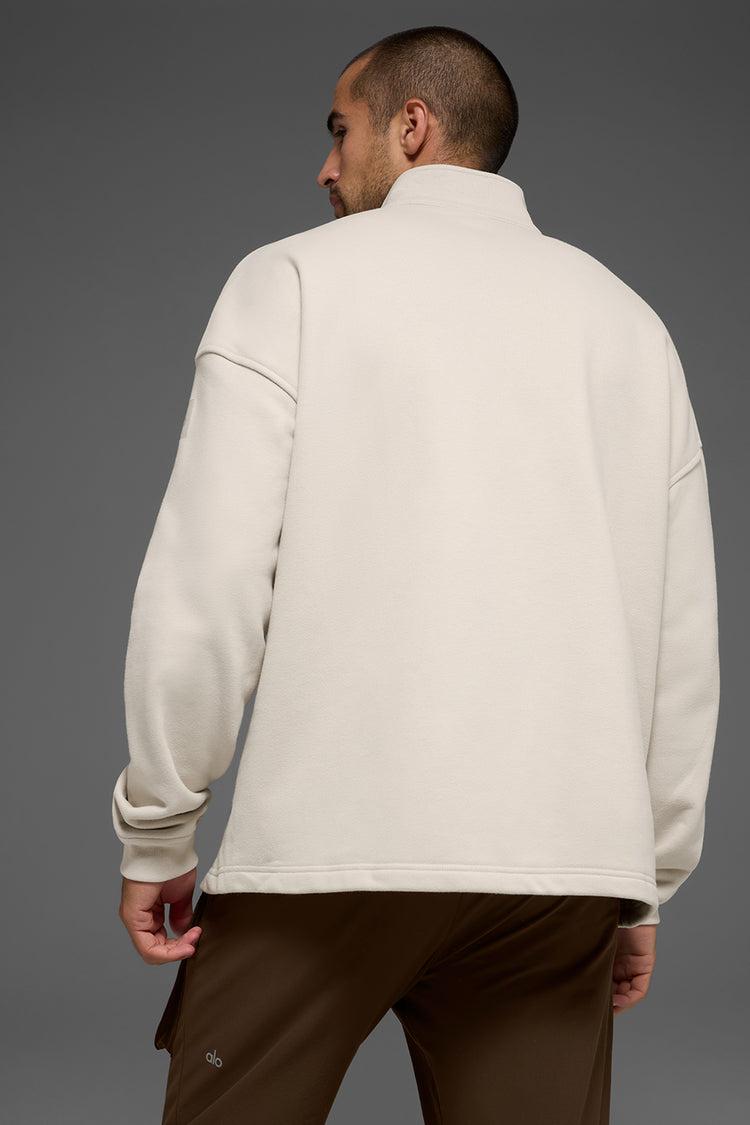Renown Heavy Weight 1/4 Zip - Bone Product Image