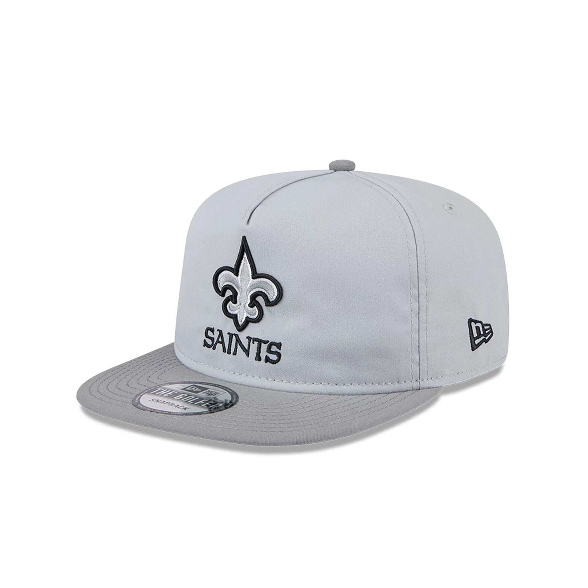 Men's New Era Gray New Orleans Saints 2024 NFL Training Camp Golfer Snapback Hat, Grey Product Image