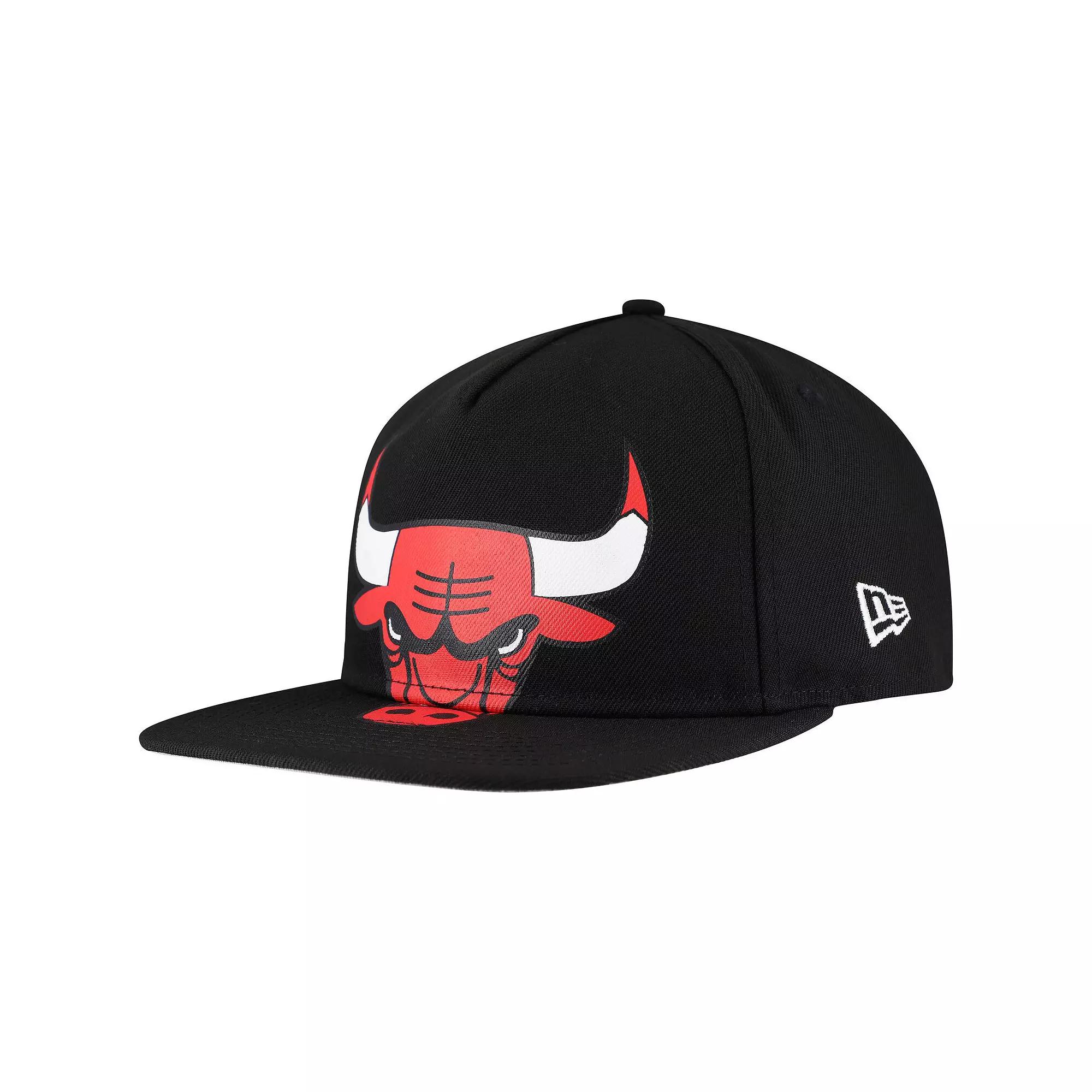 Men's New Era Black Chicago Bulls Over Product Image
