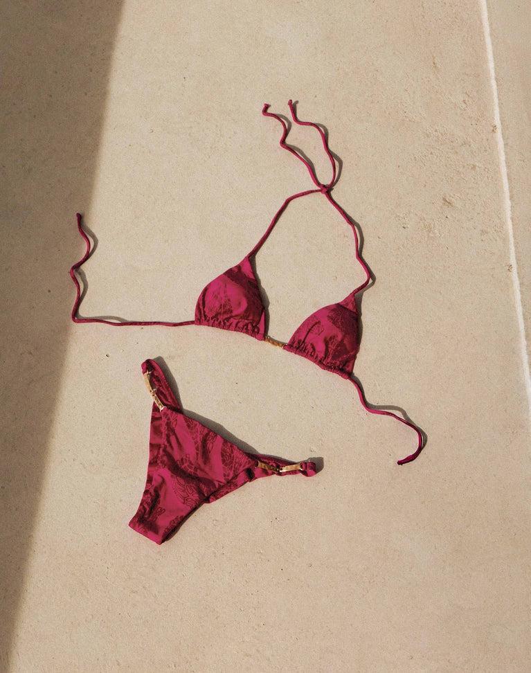 Candice Tri Top - Roseate Product Image