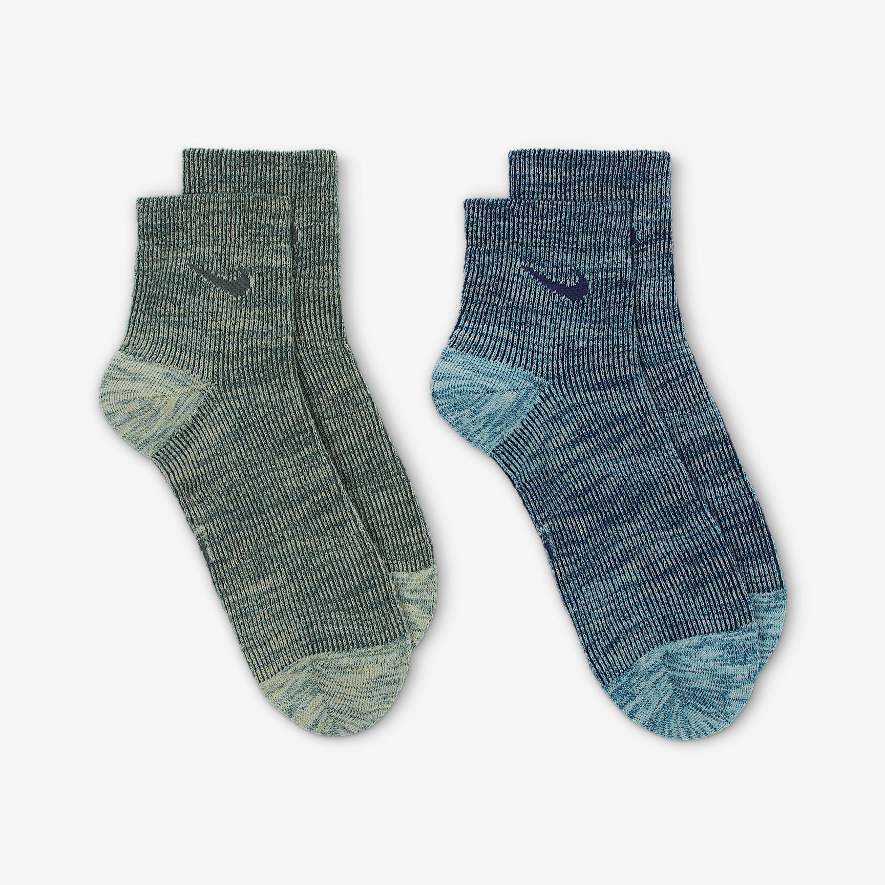 Nike Unisex Everyday Cushioned Ankle Socks (2 Pair) | HV6897-902 Product Image