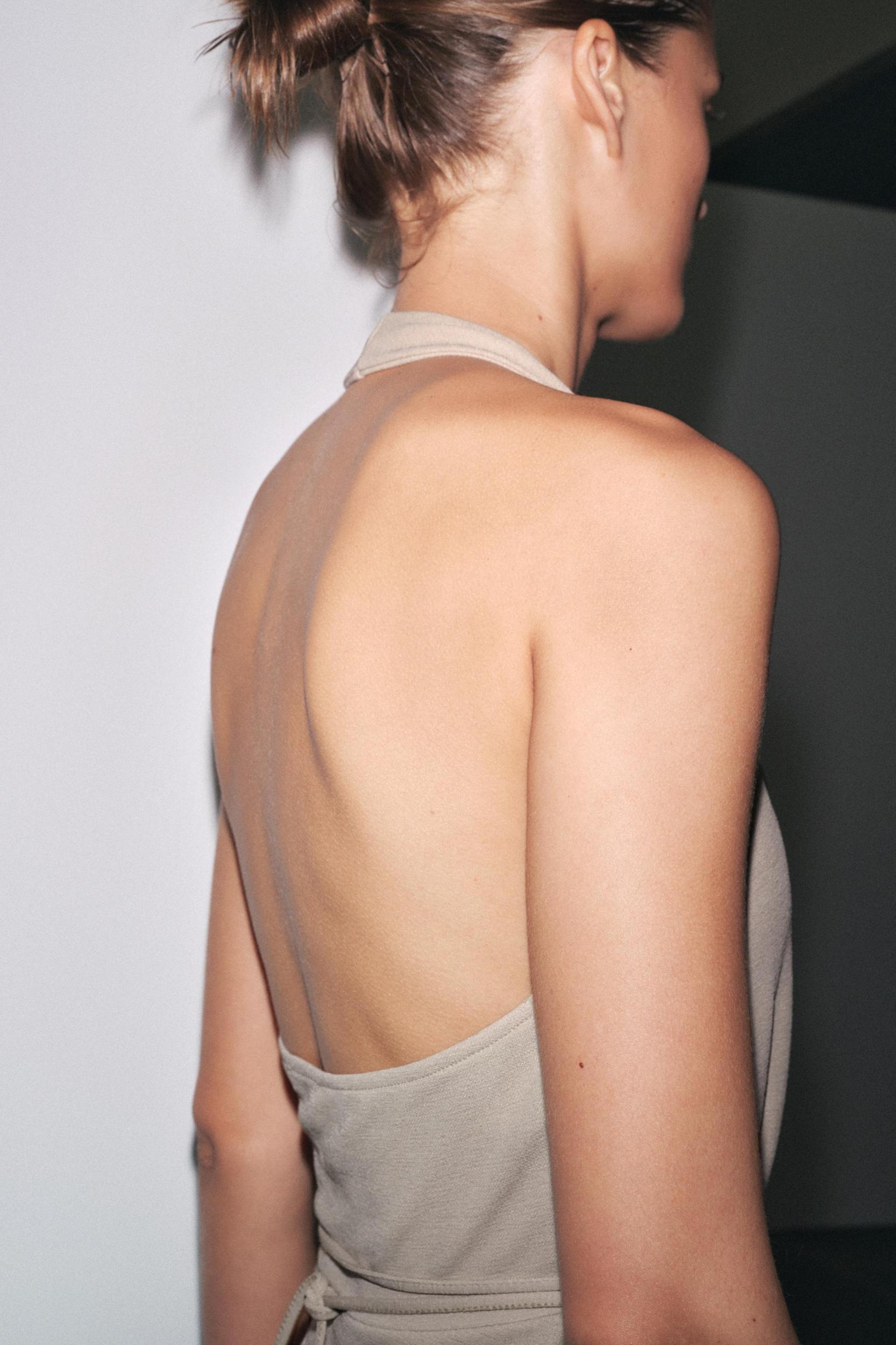 HALTER BELT DRESS Product Image