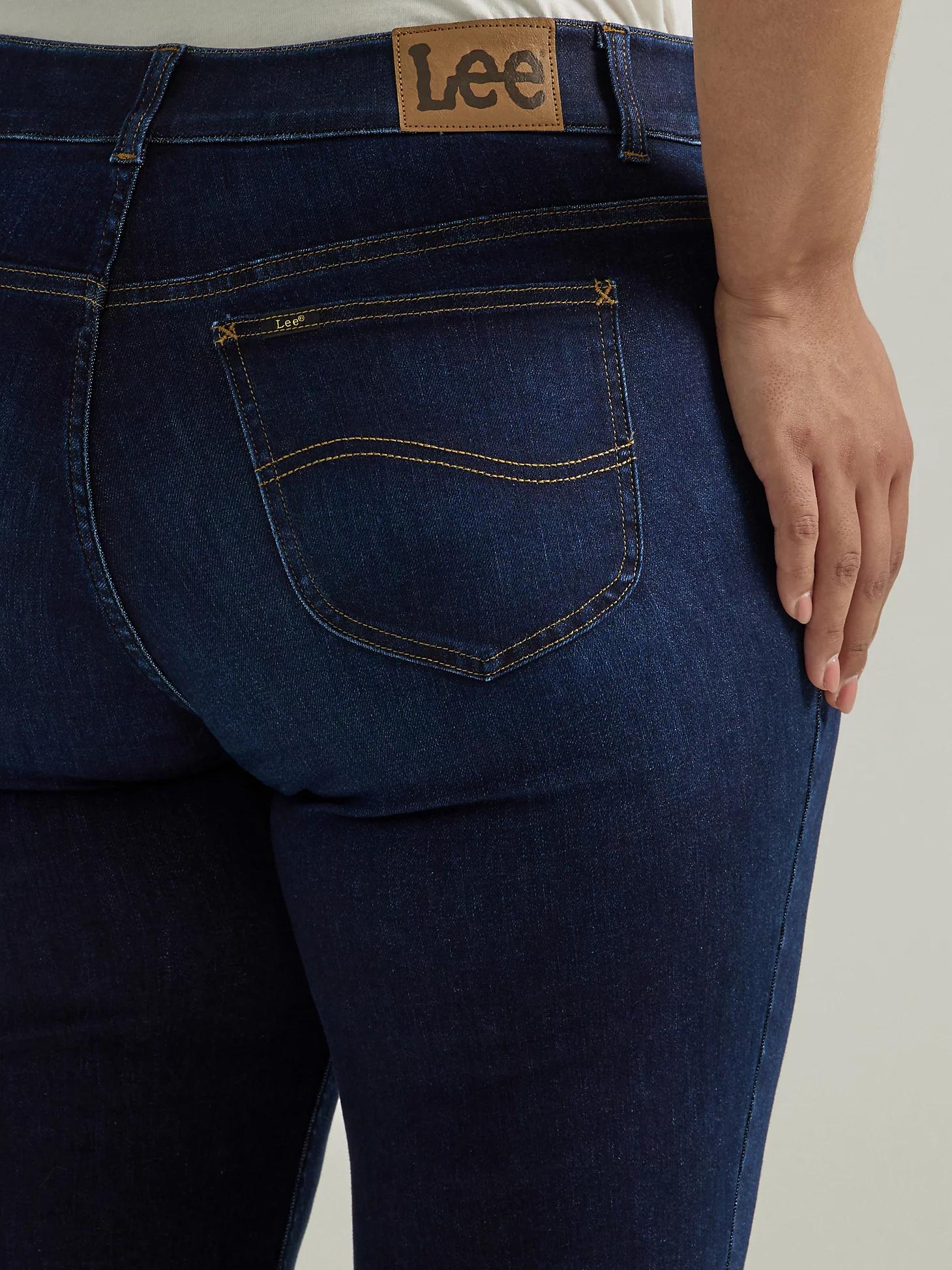 Women's Ultra Lux Comfort with Flex Motion Bootcut Jean (Plus) | Women's Jeans | Lee® Product Image