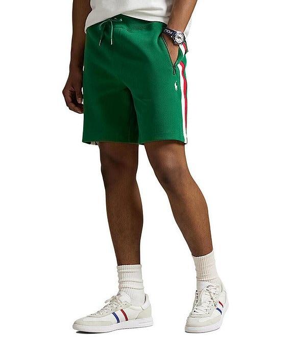 Polo Ralph Lauren RL Racing Stripe Double-Knit 7.5#double; Inseam Shorts Product Image