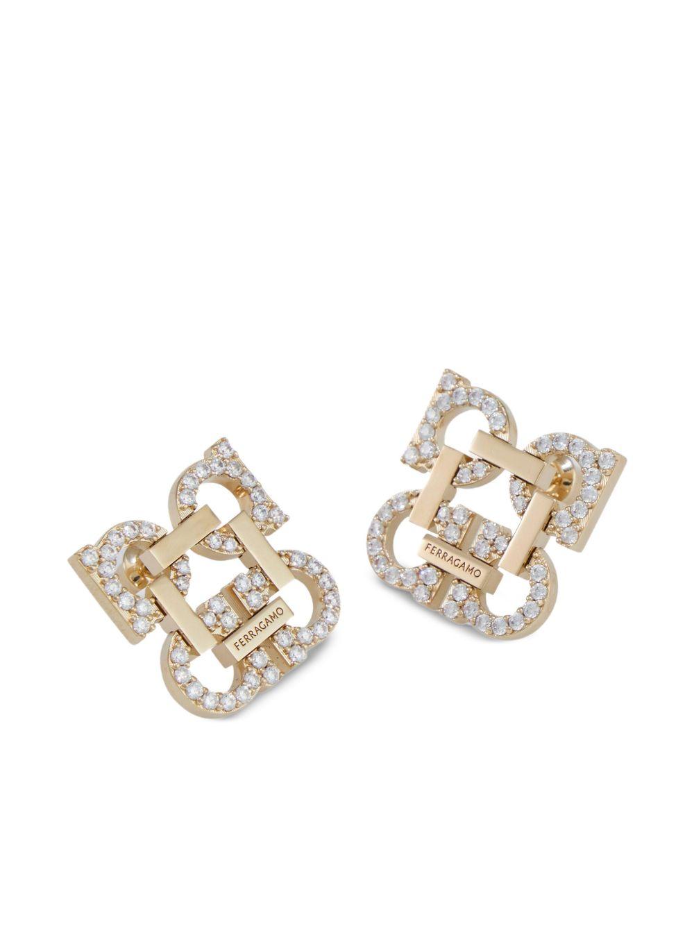 Gancini clip-on earrings Product Image
