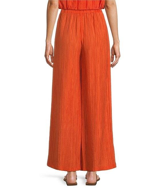 Antonio Melani Coordinating Harley Novelty Crinkle Wide Leg Pants Product Image