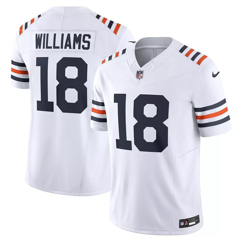 Men's Nike Caleb Williams White Chicago Bears Vapor F.U.S.E. Limited Jersey, Size: Small Product Image
