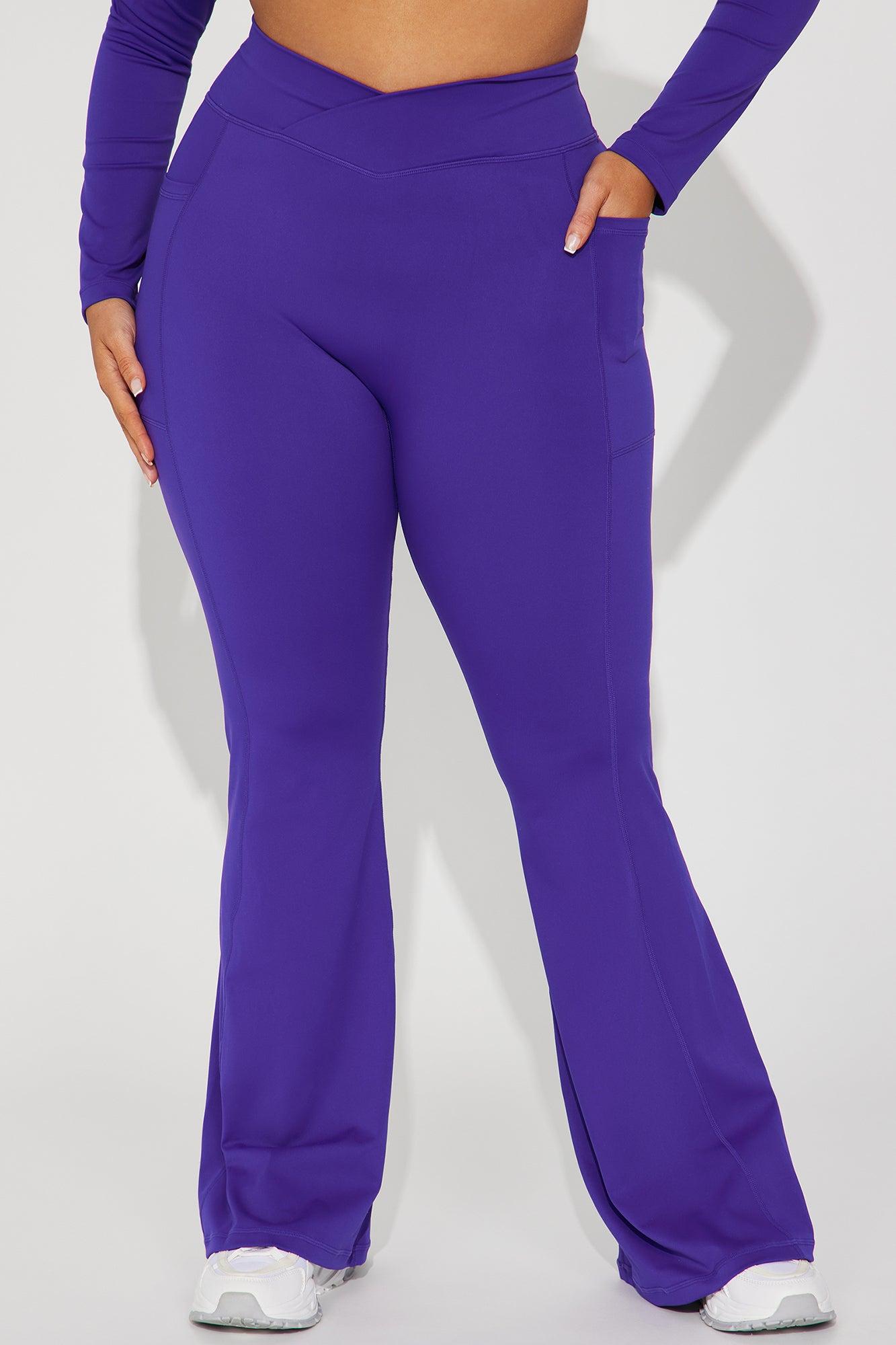 Amara Active Leggings - Plum Product Image