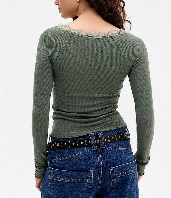 BDG Urban Outfitters Diana Lace Trimmed Top Product Image