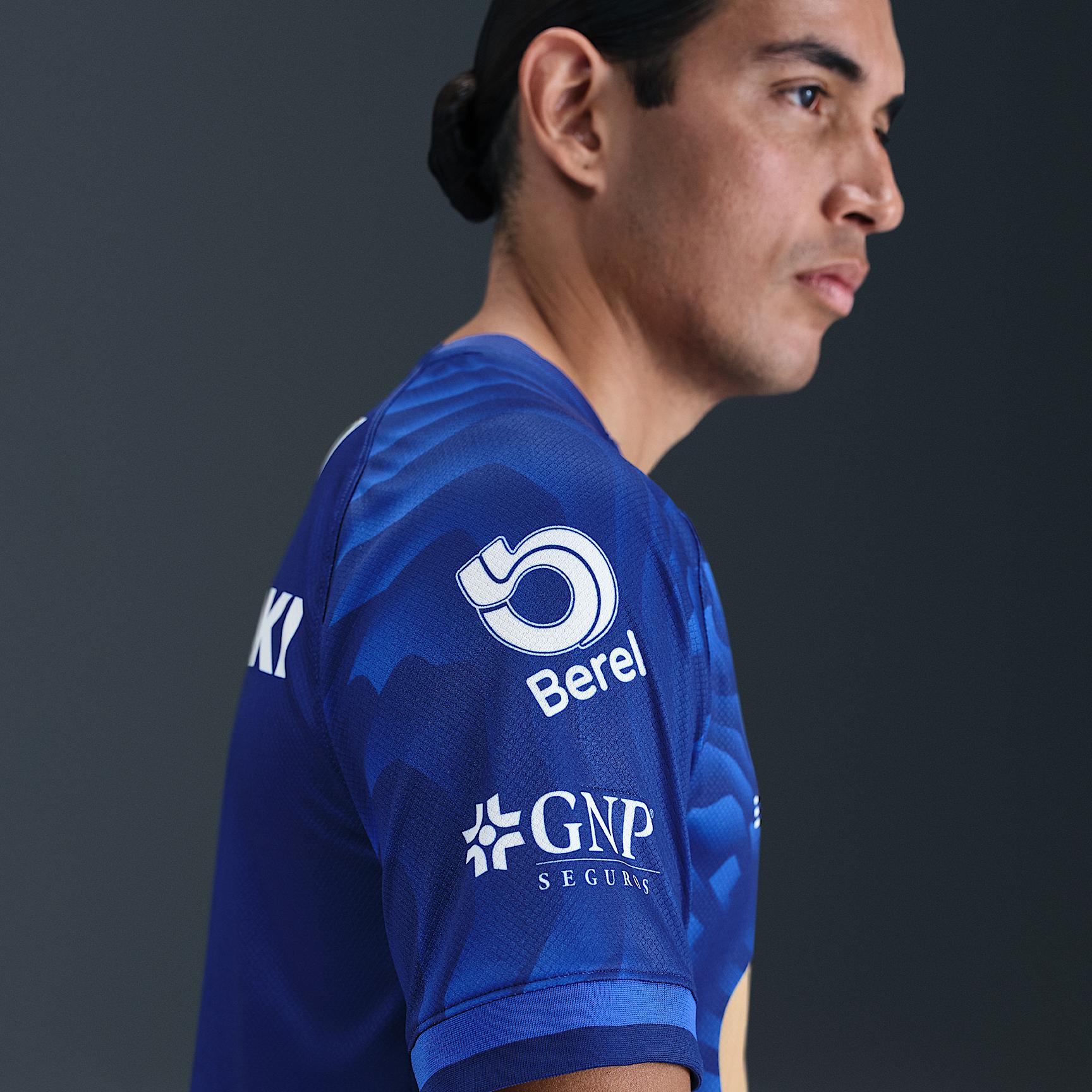 Pumas UNAM 2025/26 Stadium Away Nike Mens Dri-FIT Soccer Replica Jersey | HJ4607-456 Product Image