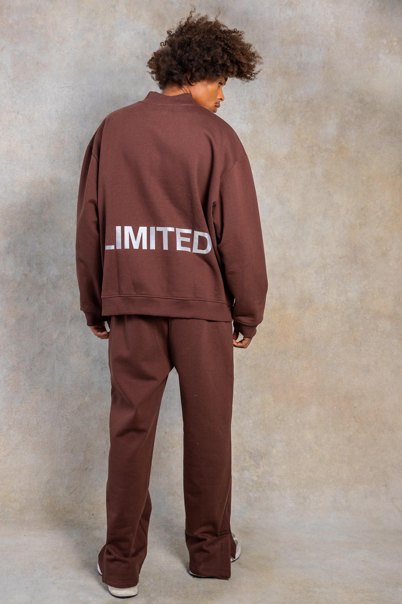 Oversized Limited Heavyweight Bomber Jacket | boohooMAN USA Product Image