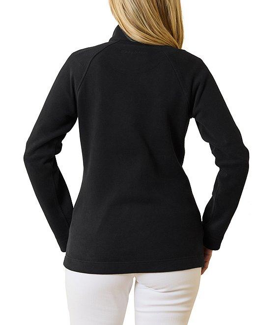 Tommy Bahama Aruba Full Zip Stand Collar Long Sleeve Sweatshirt Product Image
