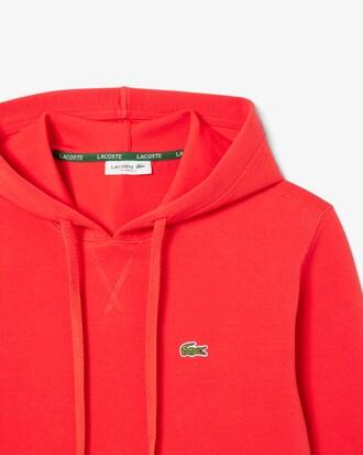 Relaxed Fit Piqué Hoodie Product Image