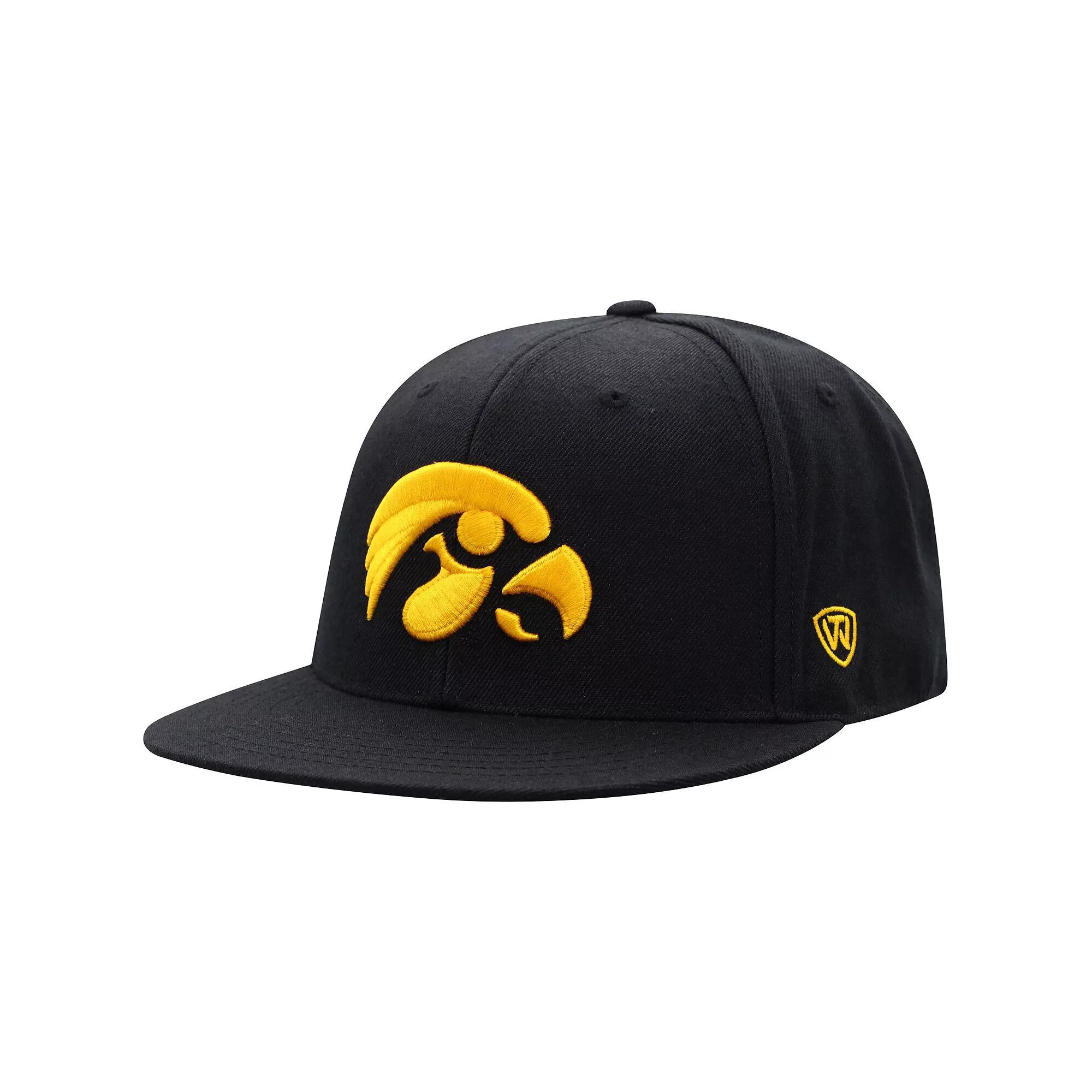 Mens Top of the World Iowa Hawkeyes Team Color Fitted Hat Product Image