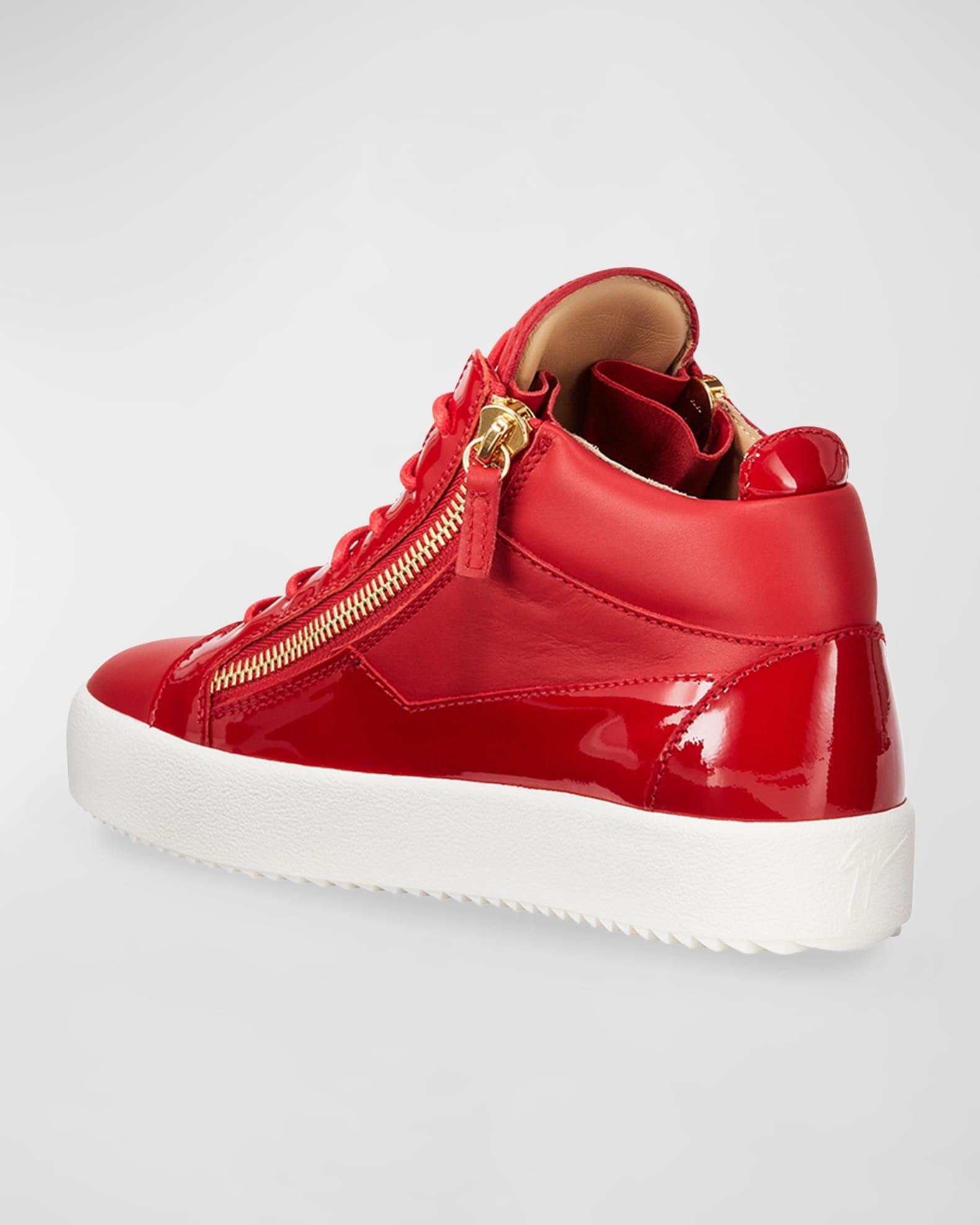 Men's Kriss Leather Mid-Top Sneakers Product Image