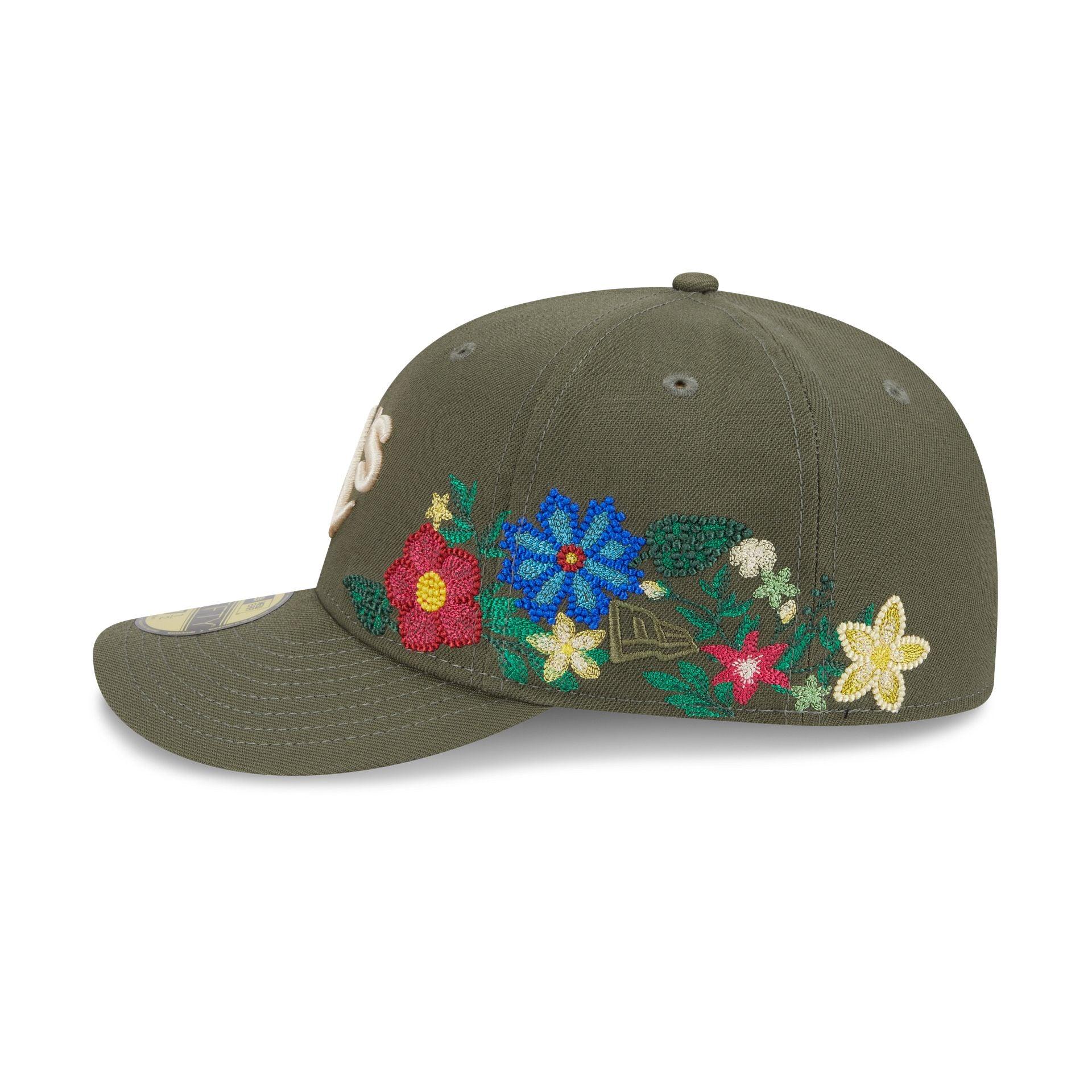 Athletics Tonal Florals Olive 59FIFTY Fitted Hat Male Product Image
