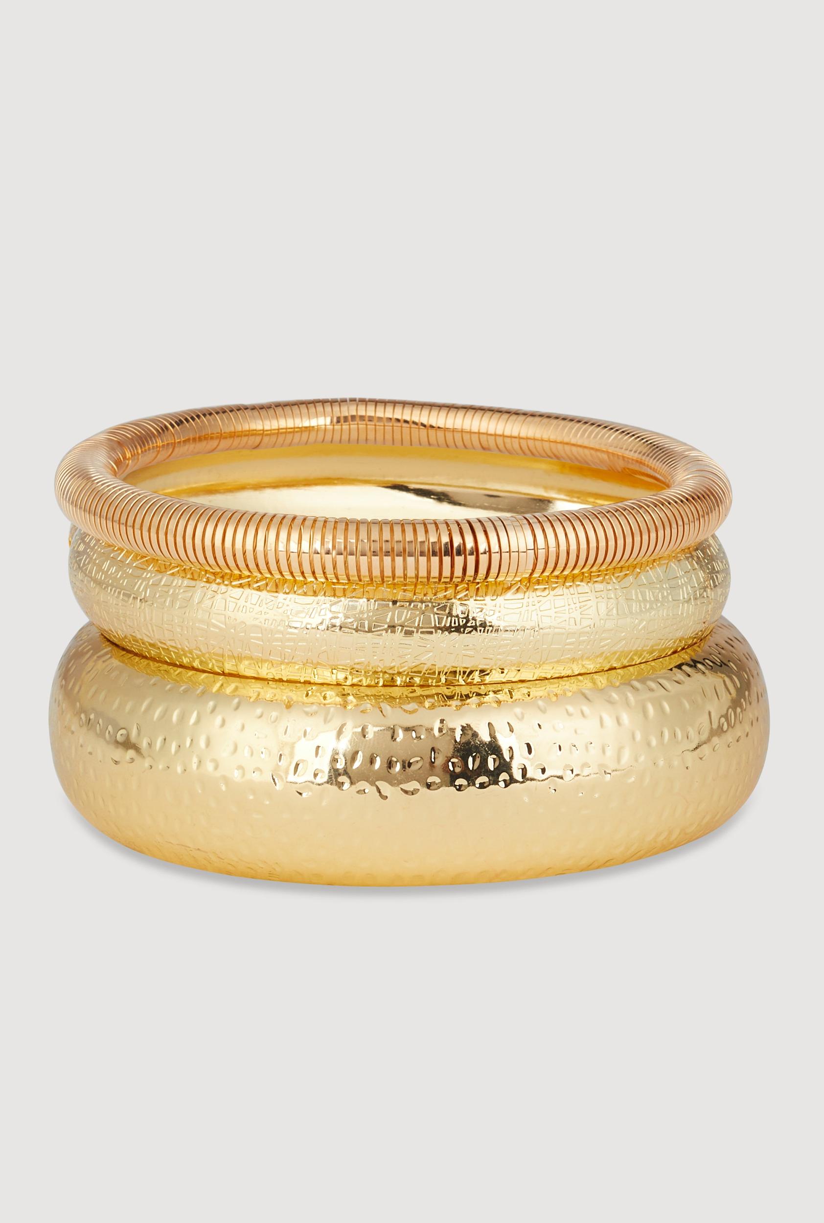 Stylish Metallic Textured Swirl Drop Earrings Male Product Image