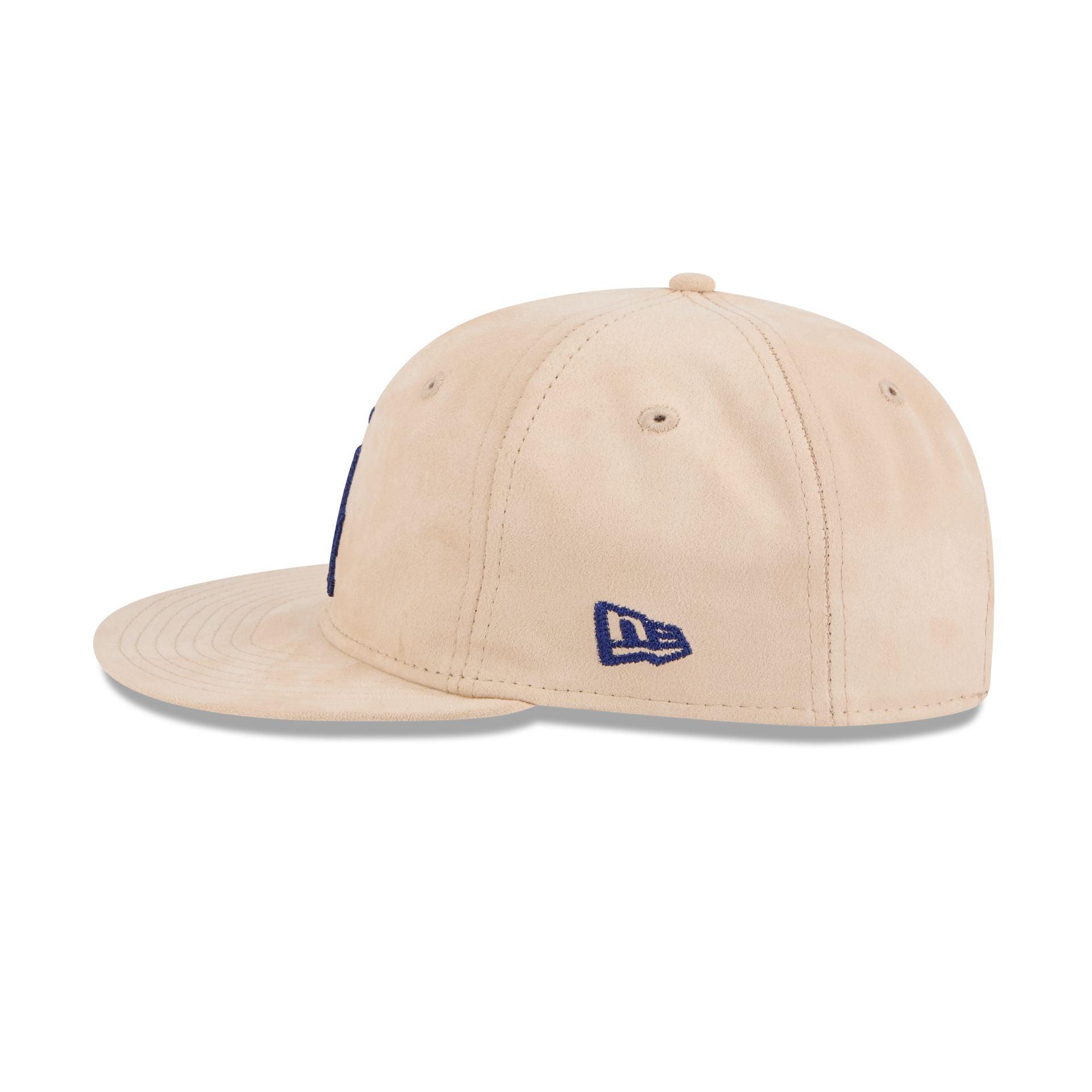 Los Angeles Dodgers Stone Suede Retro Crown 9FIFTY Snapback Hat Male Product Image
