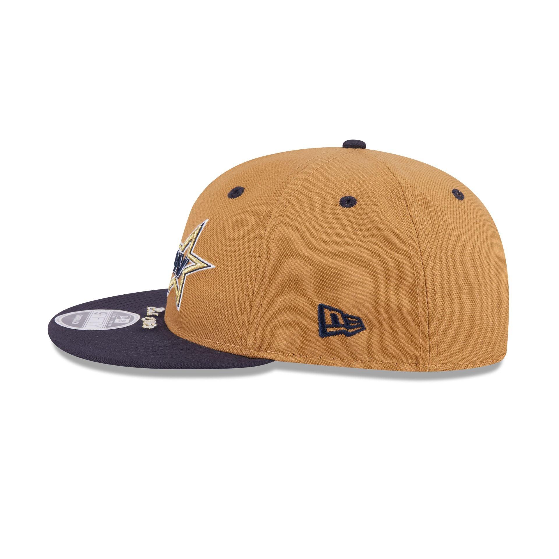 Houston Astros Wheat Retro Crown 9FIFTY Snapback Hat Male Product Image