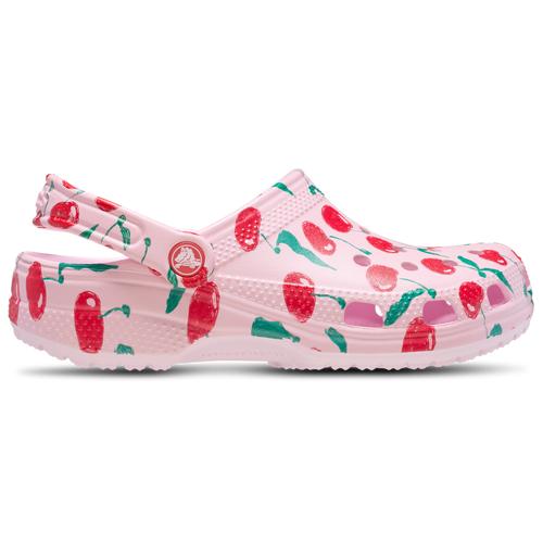Crocs Womens Crocs Classic Clogs - Womens Shoes Pink Milk/Pink Milk Product Image