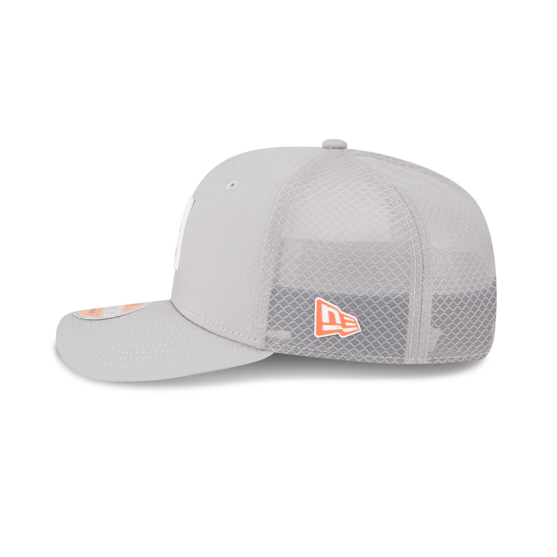 Denver Broncos 2025 Sideline Hot Weather Gray 9SEVENTY Trucker Hat Male Product Image