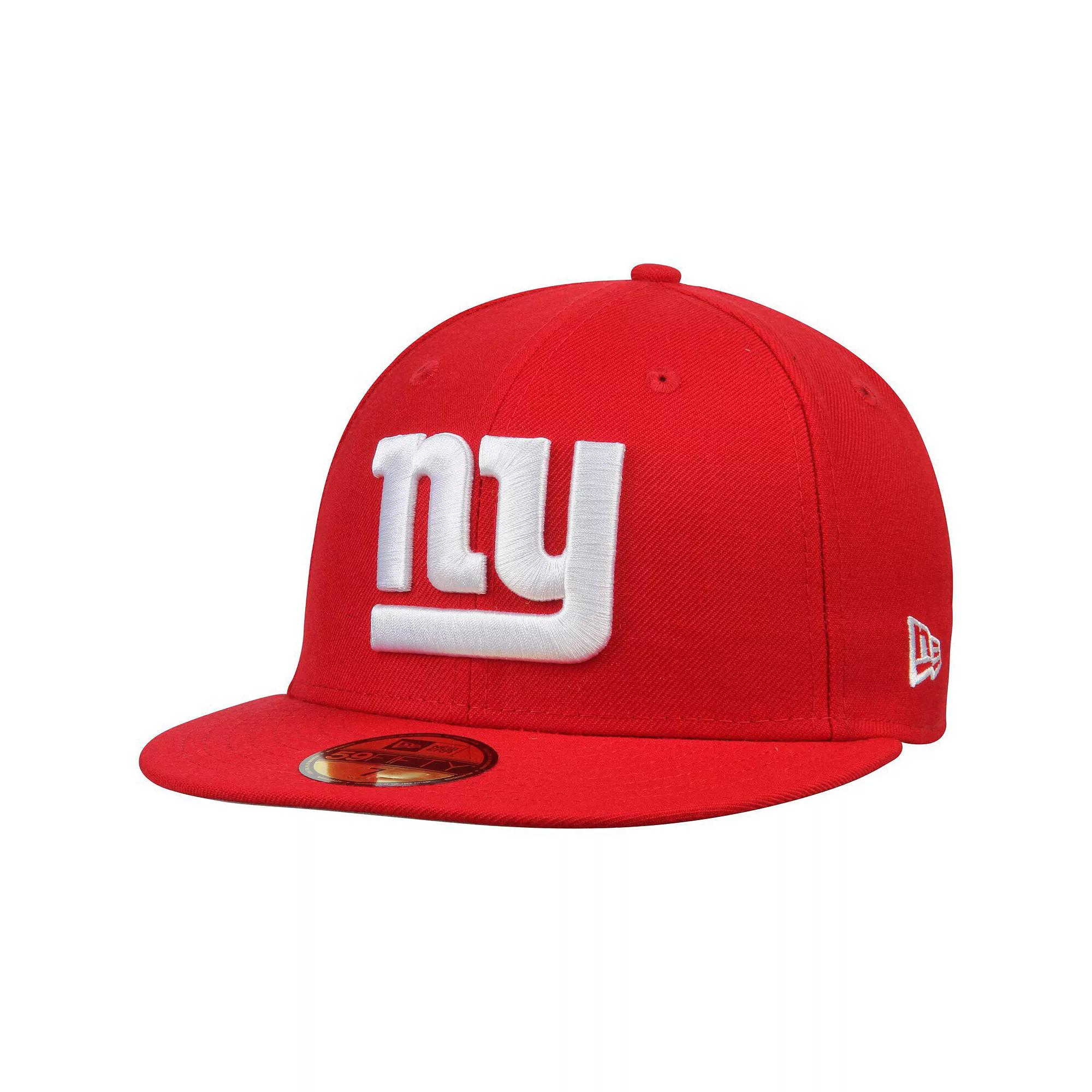 Men's New Era Red New York Giants Omaha 59FIFTY Hat,  Product Image