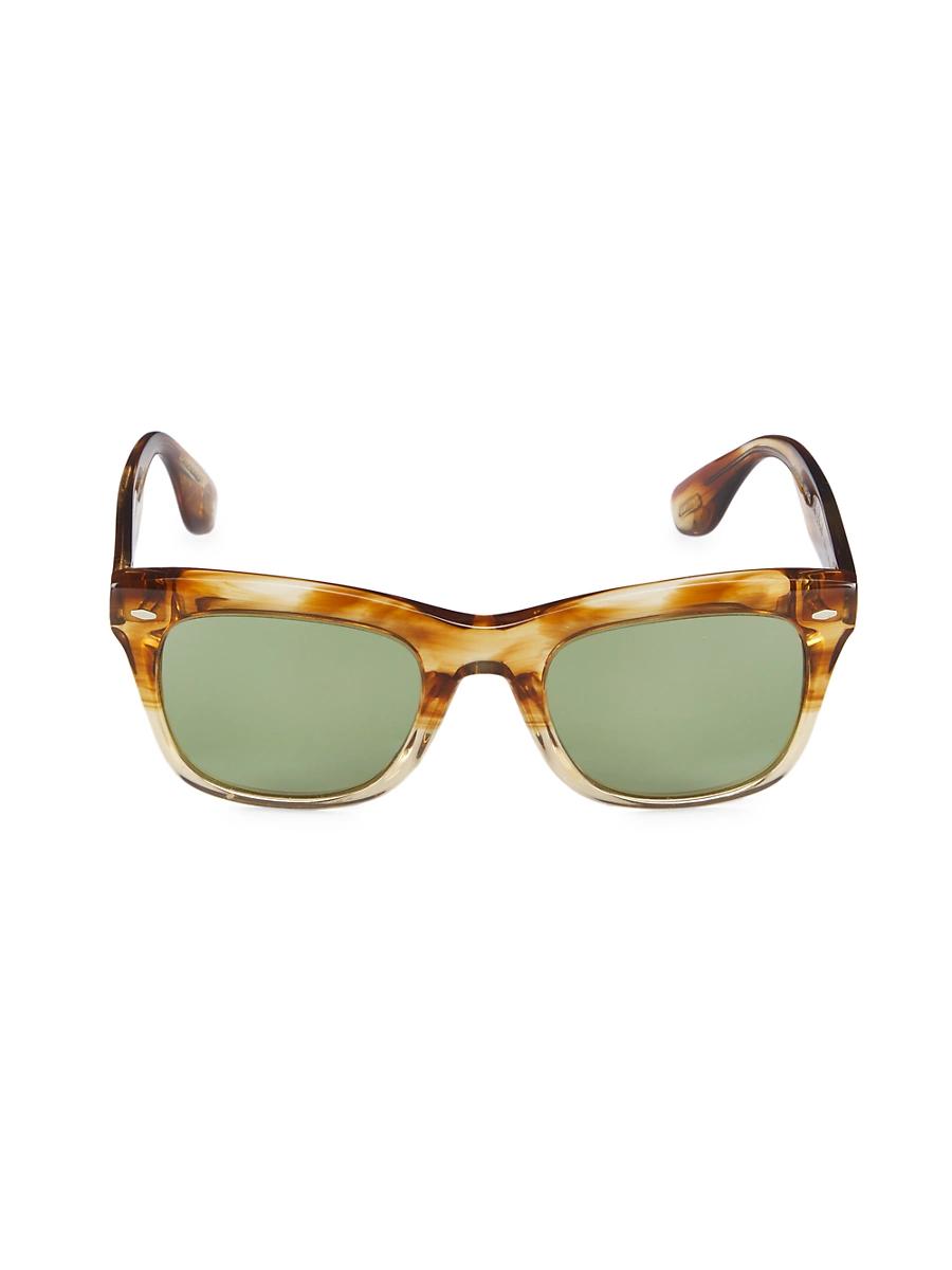 Mens Oliver Peoples X Brunello Cucinelli Mr. Brunello 50MM Pillow Sunglasses Product Image