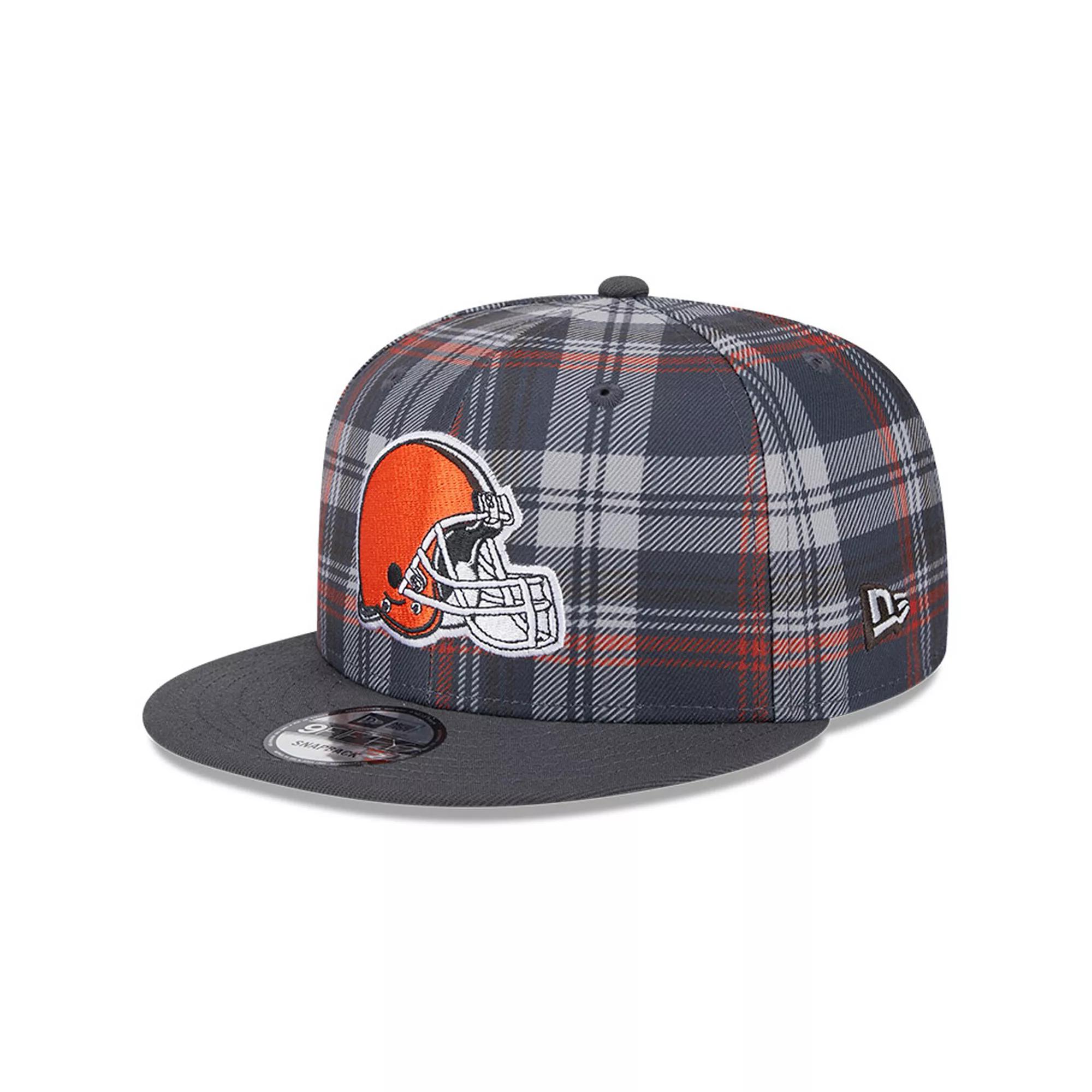 Men's New Era Gray Cleveland Browns 2024 Sideline Statement 9FIFTY Snapback Hat, Grey Product Image