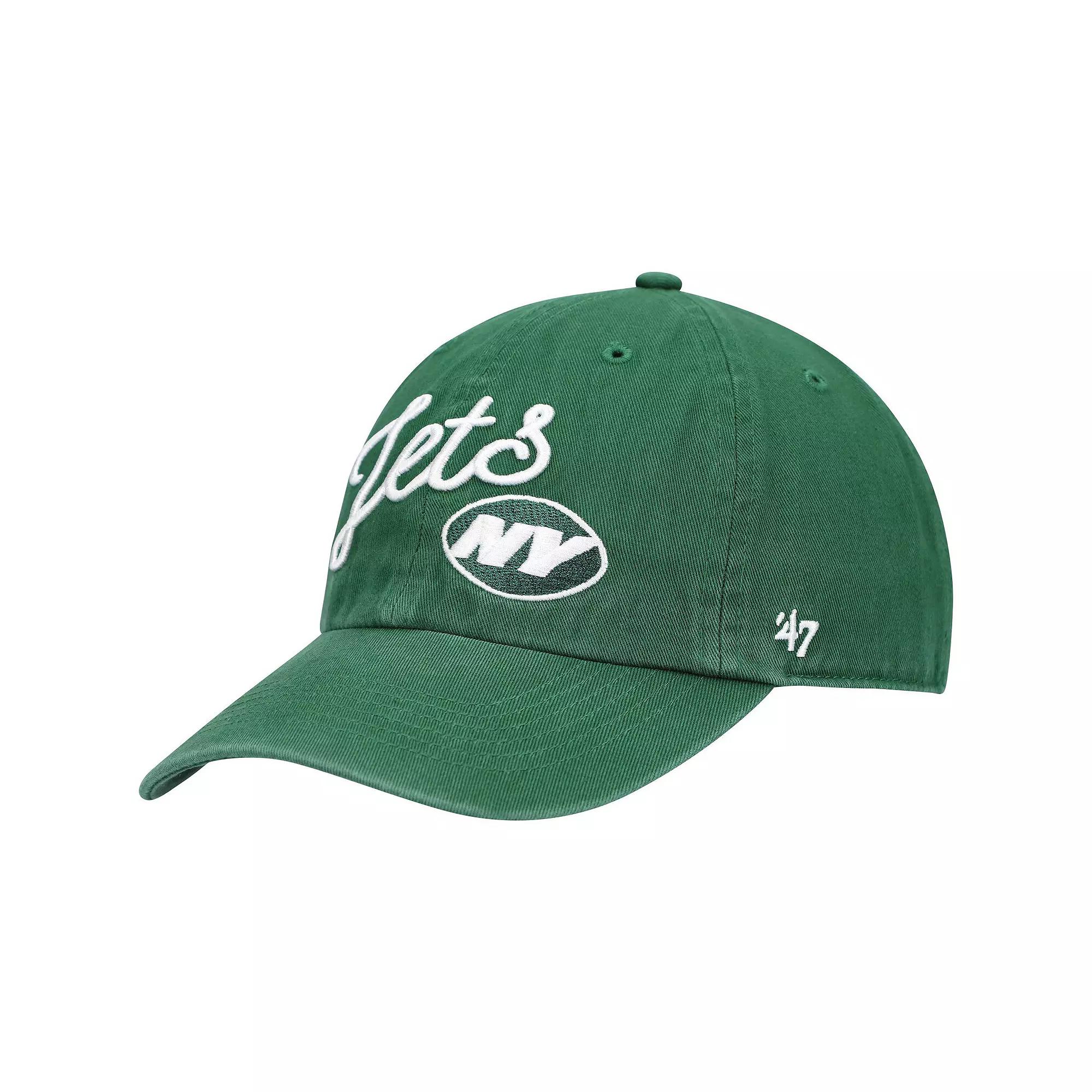 Women's '47 Green New York Jets Millie Clean Up Adjustable Hat Product Image