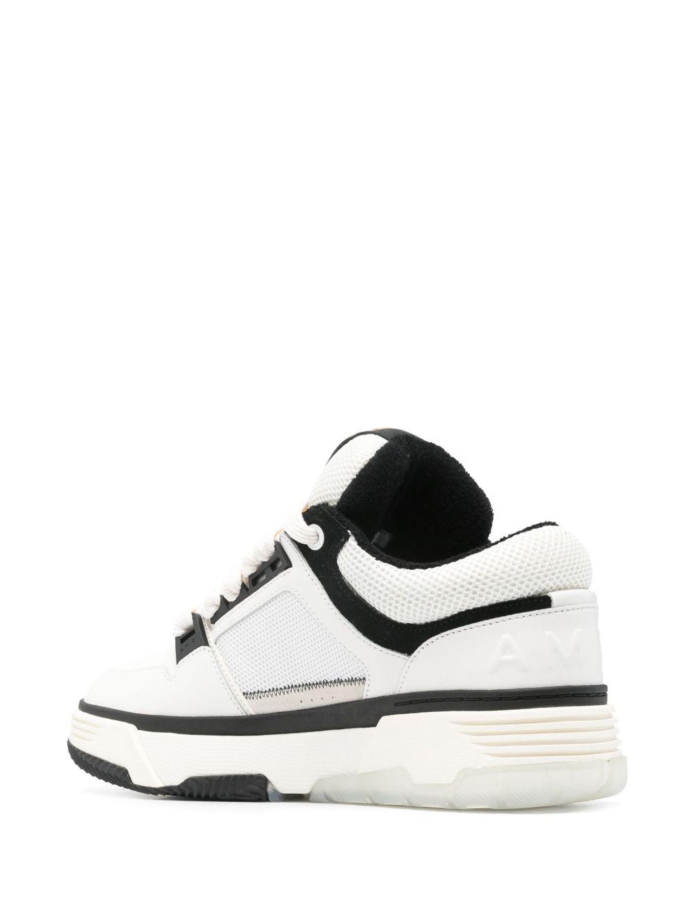 MA-1 panelled leather sneakers Product Image