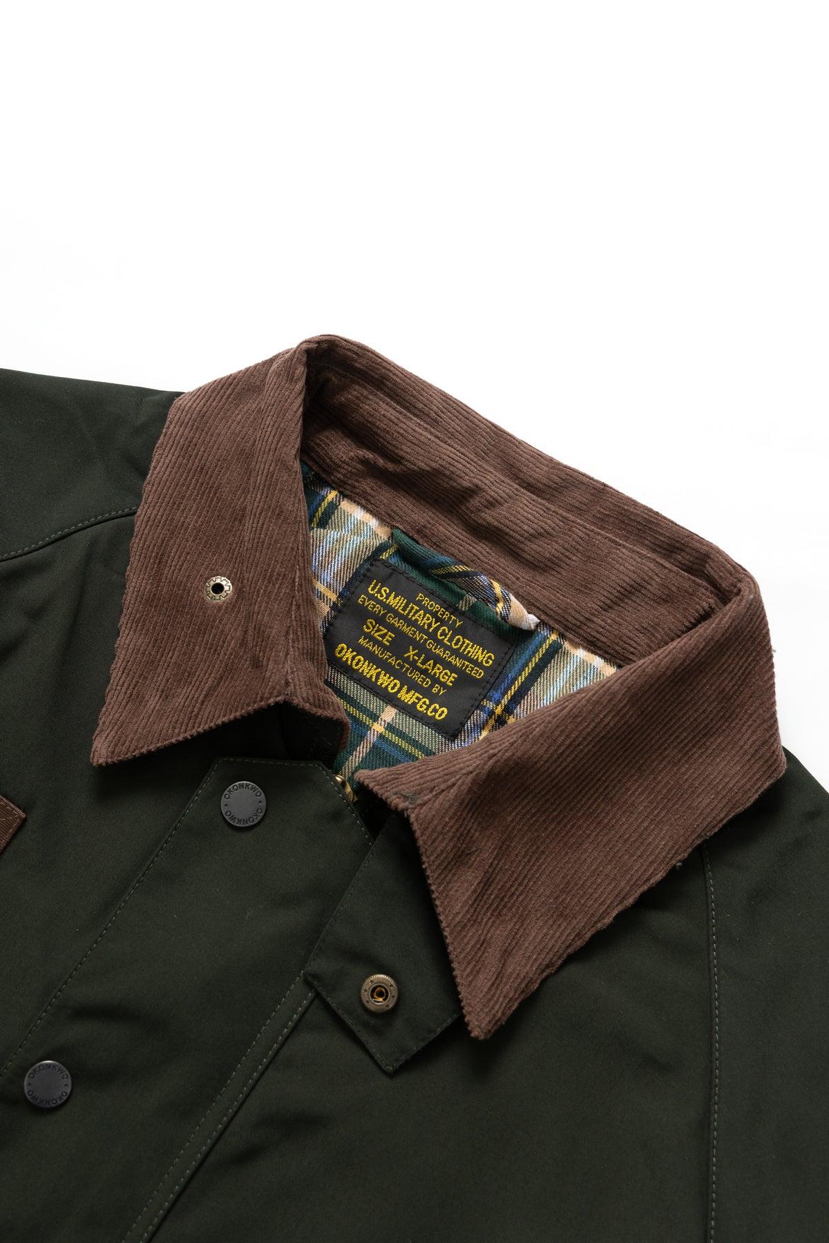 Okonkwo MFG - Short Field Outdoor Jacket - Olive Product Image