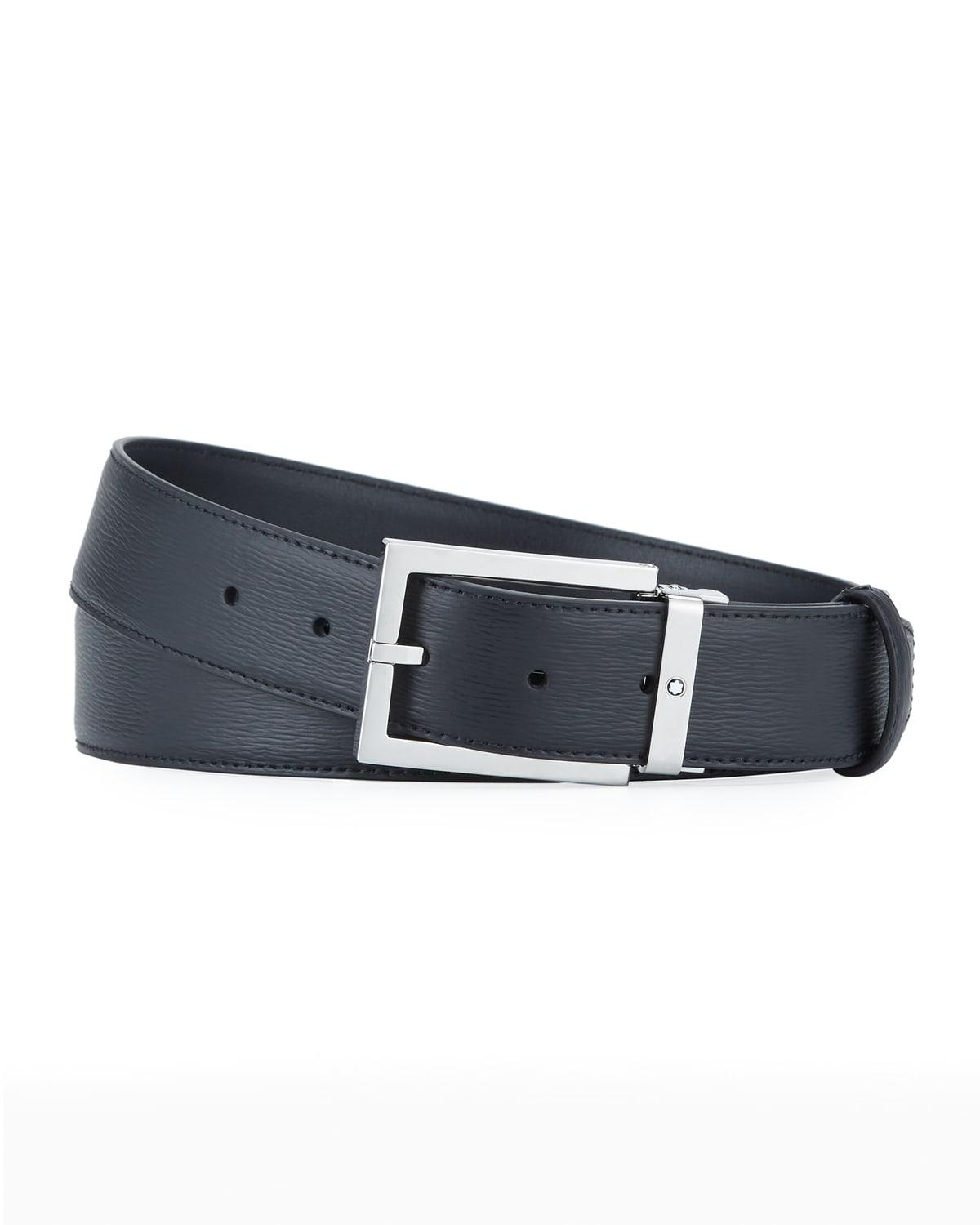 Mens Westside Stainless Steel Pin Buckle Cut-to-Size Leather Belt Product Image