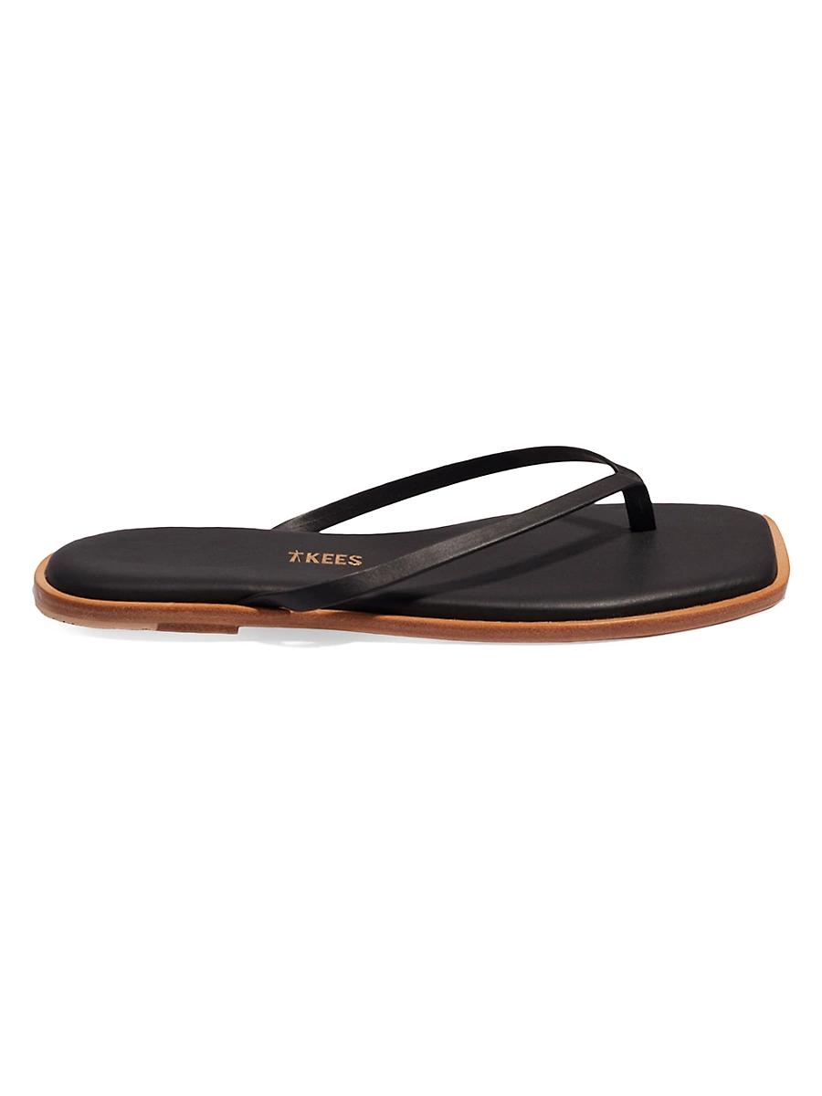 Womens Dylan Leather Flip-Flops Product Image