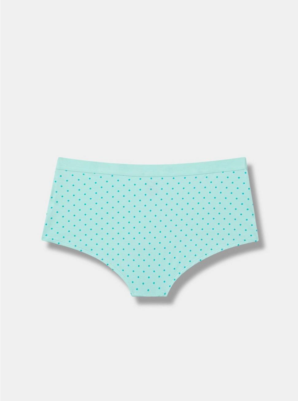Mid-Rise Cotton Boyshort Panty Product Image
