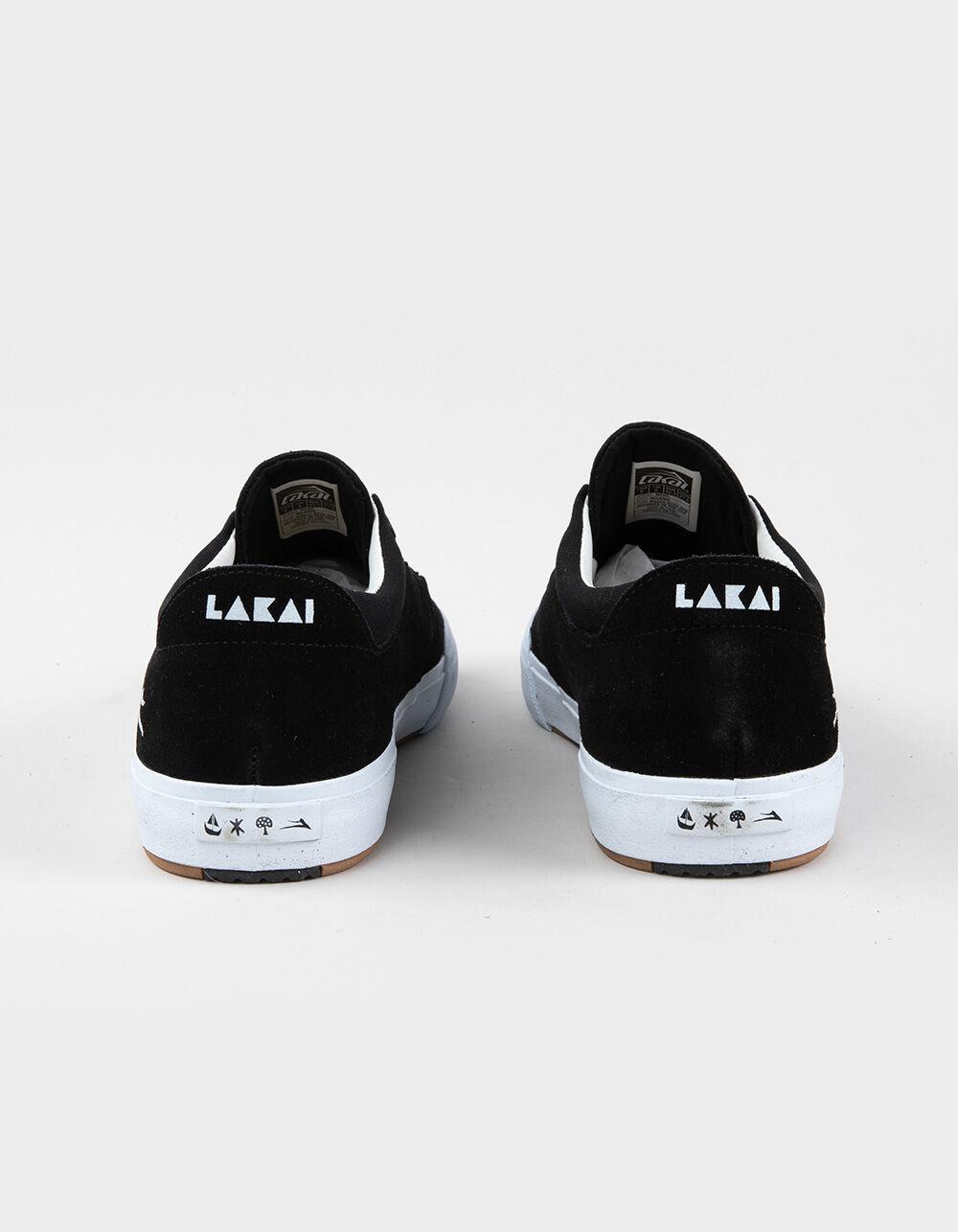LAKAI Wilkins Mens Shoes - BLACK/WHITE Product Image
