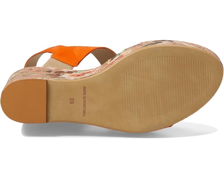 Ellna Cross-band Wedge Sandals Product Image