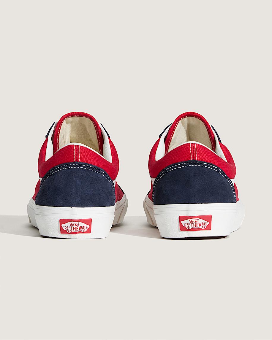 Old Skool Shoe in Navy Blue / Red| Vans US Product Image