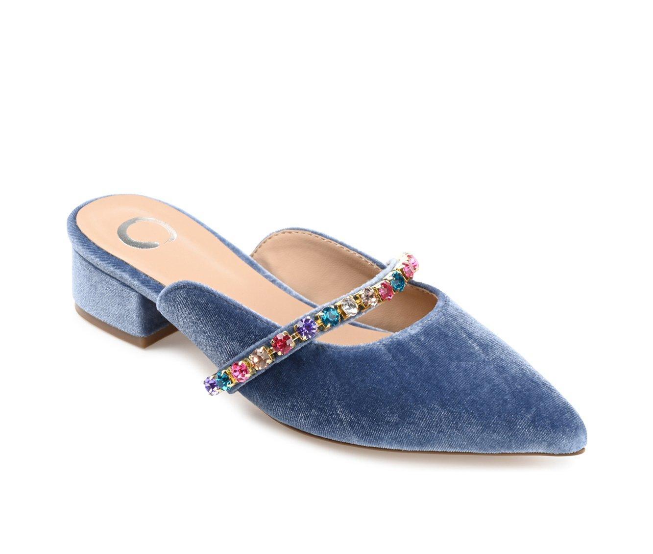 Women's Journee Collection Jewel Mules Product Image