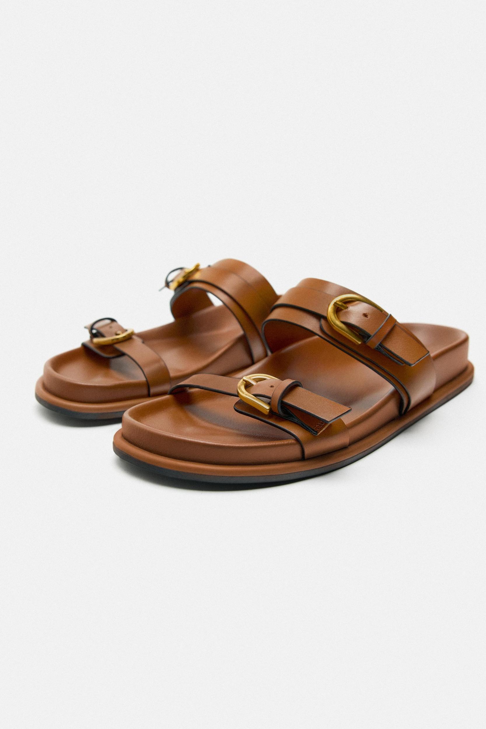 BUCKLED SANDALS Product Image