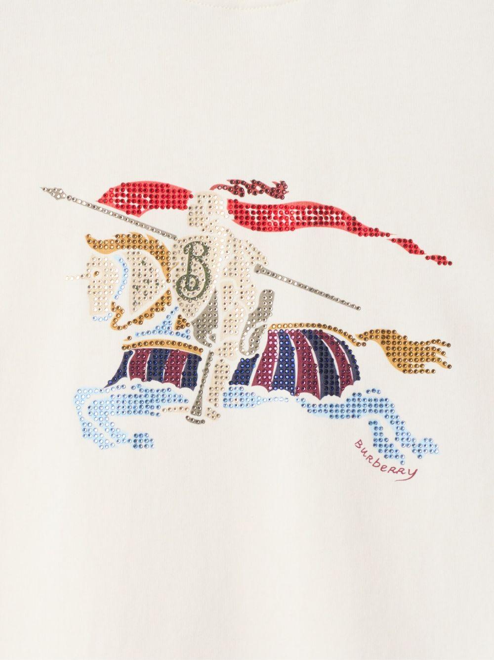 crystal-embellished T-shirt Product Image