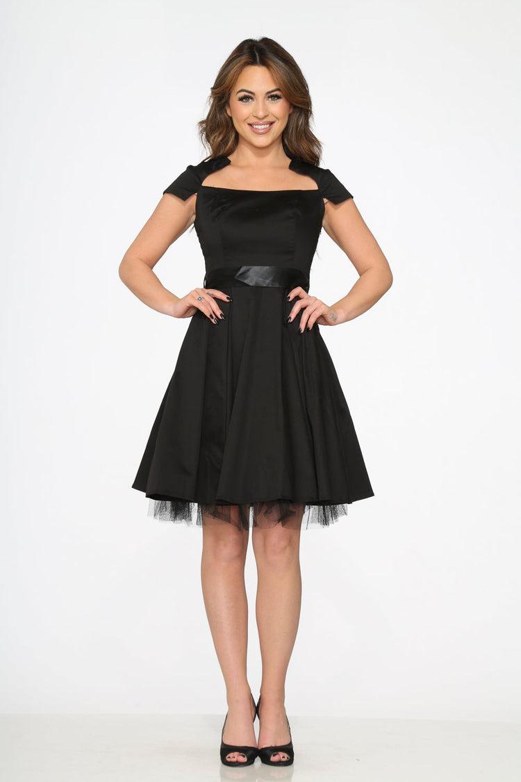 Black Swing Dress Product Image