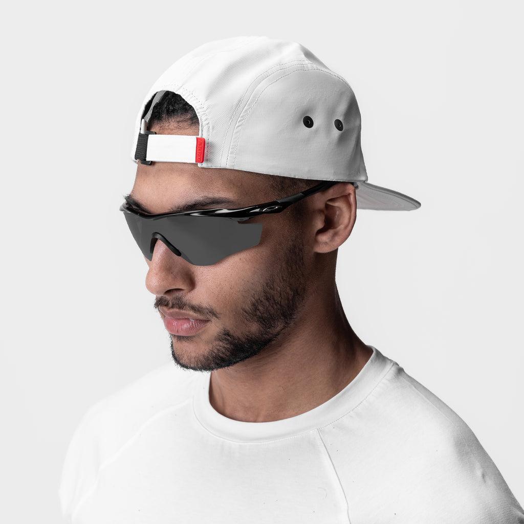 0814. 5-Panel Run Cap - White Product Image