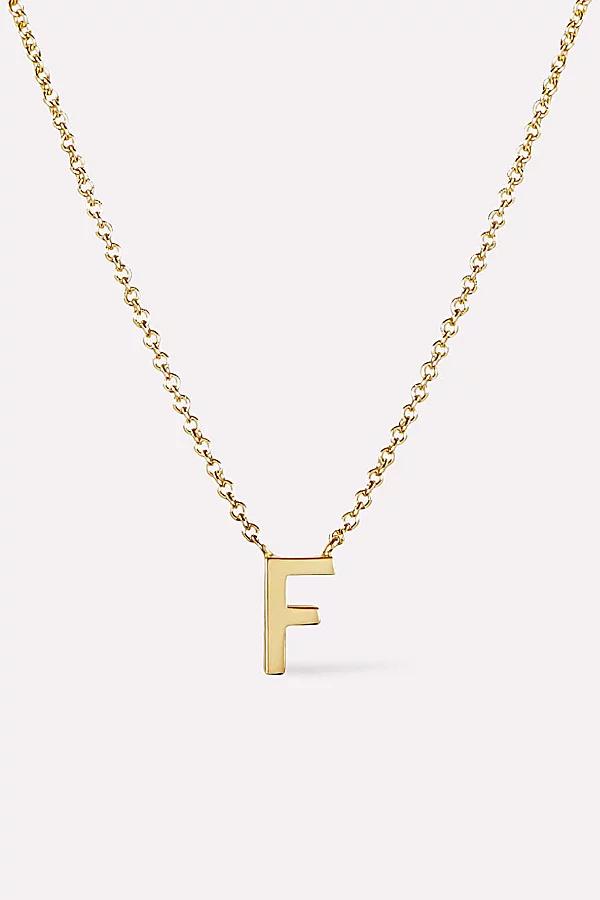 Ana Luisa Gold Letter Initial Necklace, Womens at Urban Outfitters Product Image