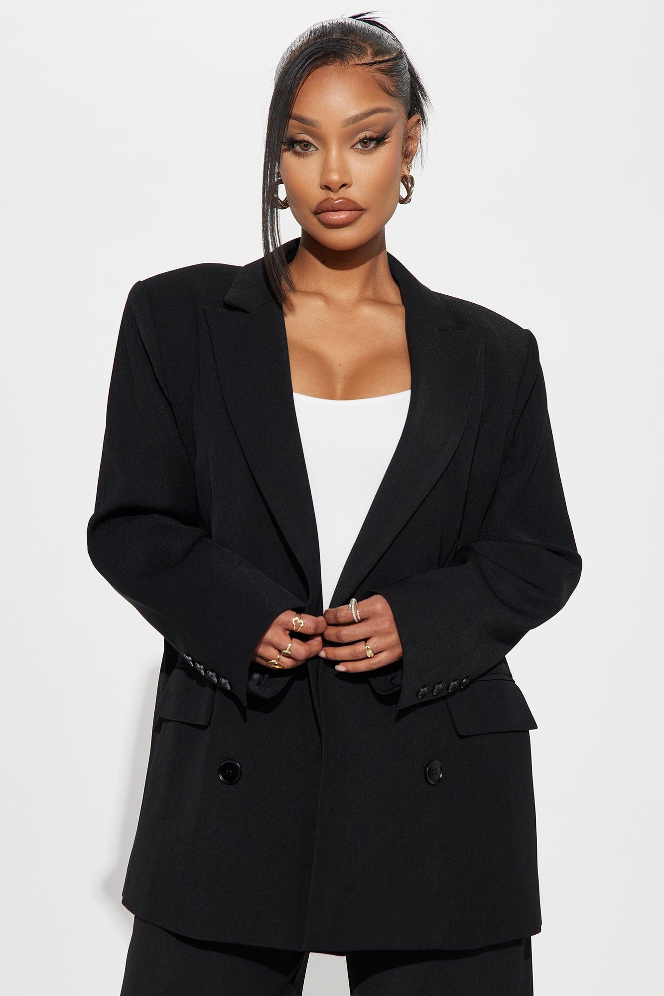 Making Deliverables Blazer - Black Product Image