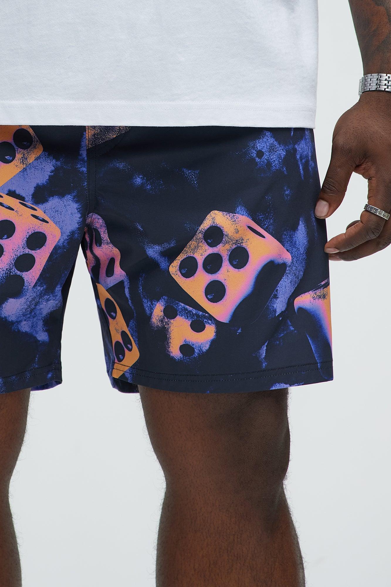 Ombre Dice Swim Classic Trunk - Multi Color Product Image