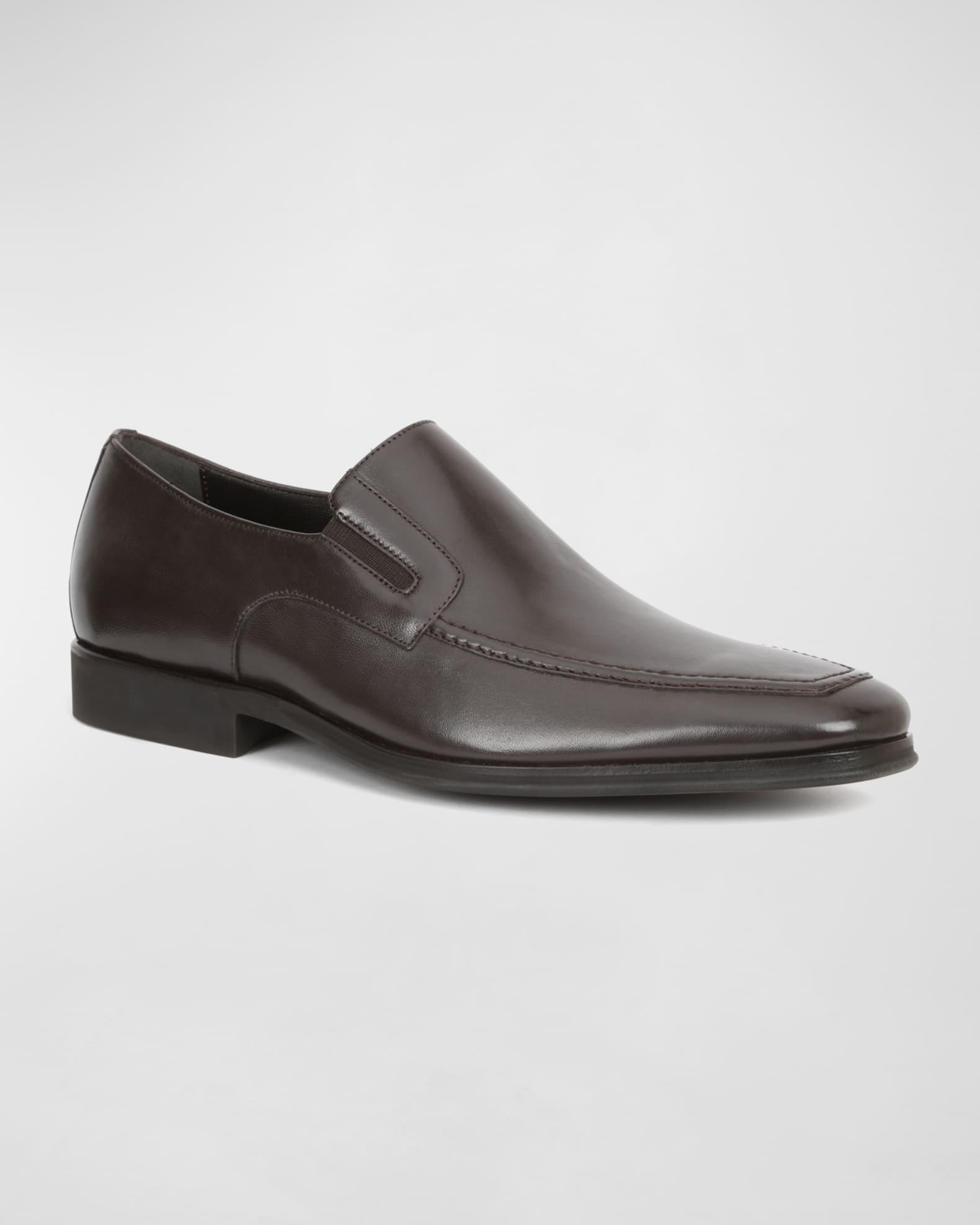 Men's Raging Leather Slip-On Loafers Product Image