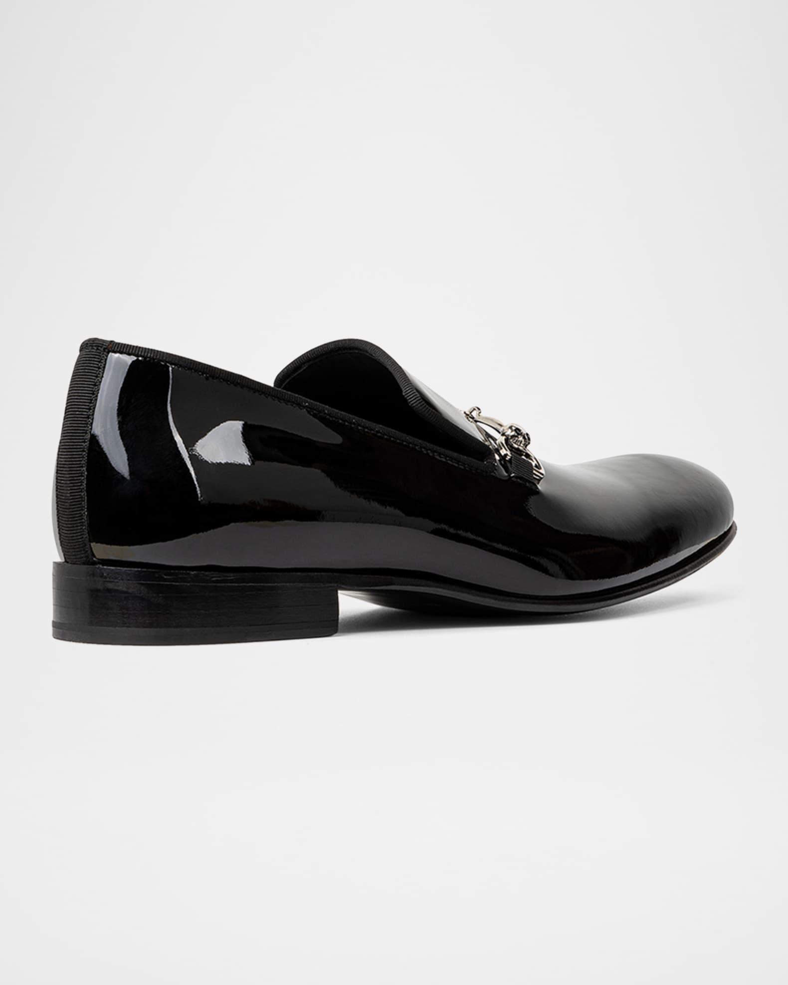 Men's Patent Leather Bit Loafers Product Image