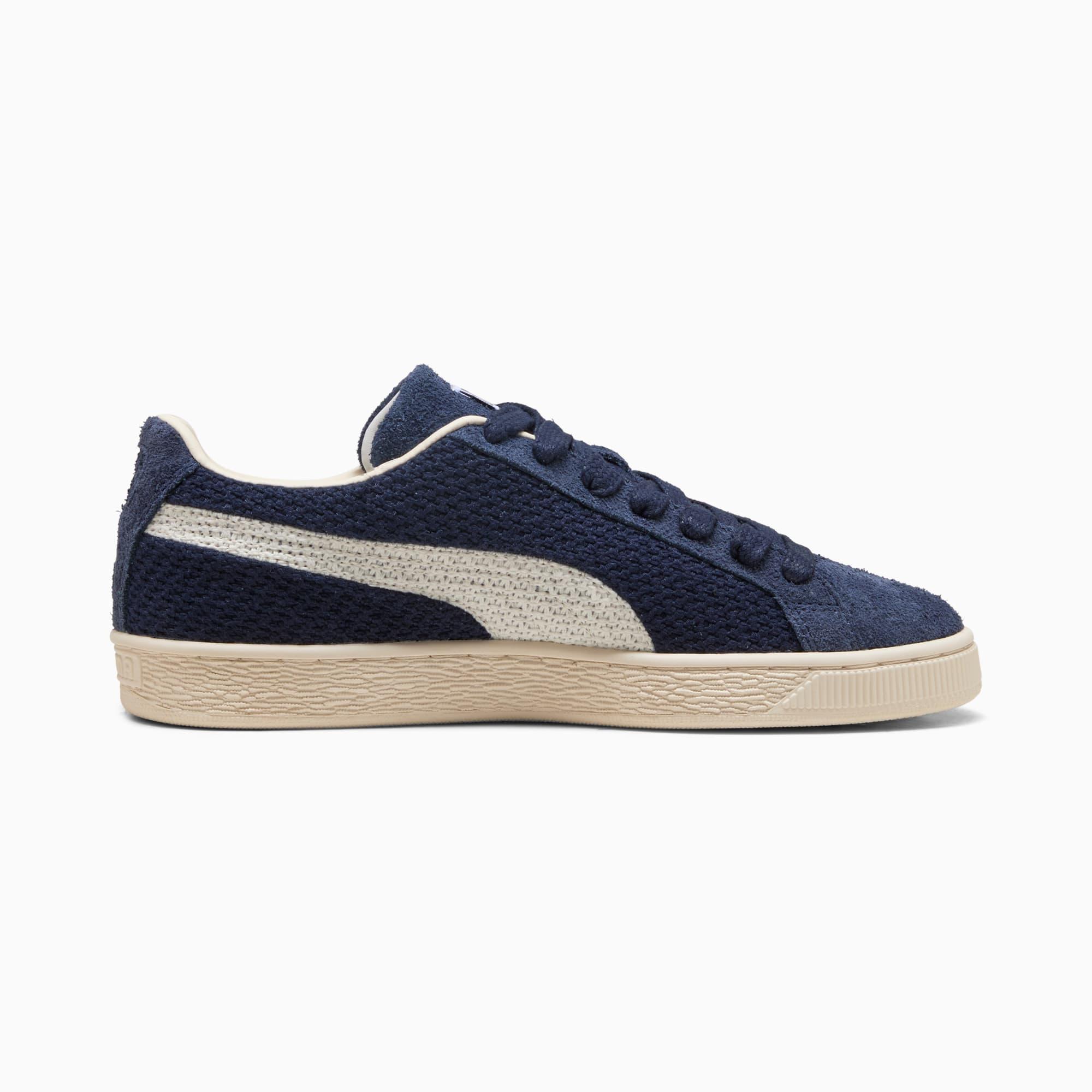 Suede Crochet Sneakers Product Image