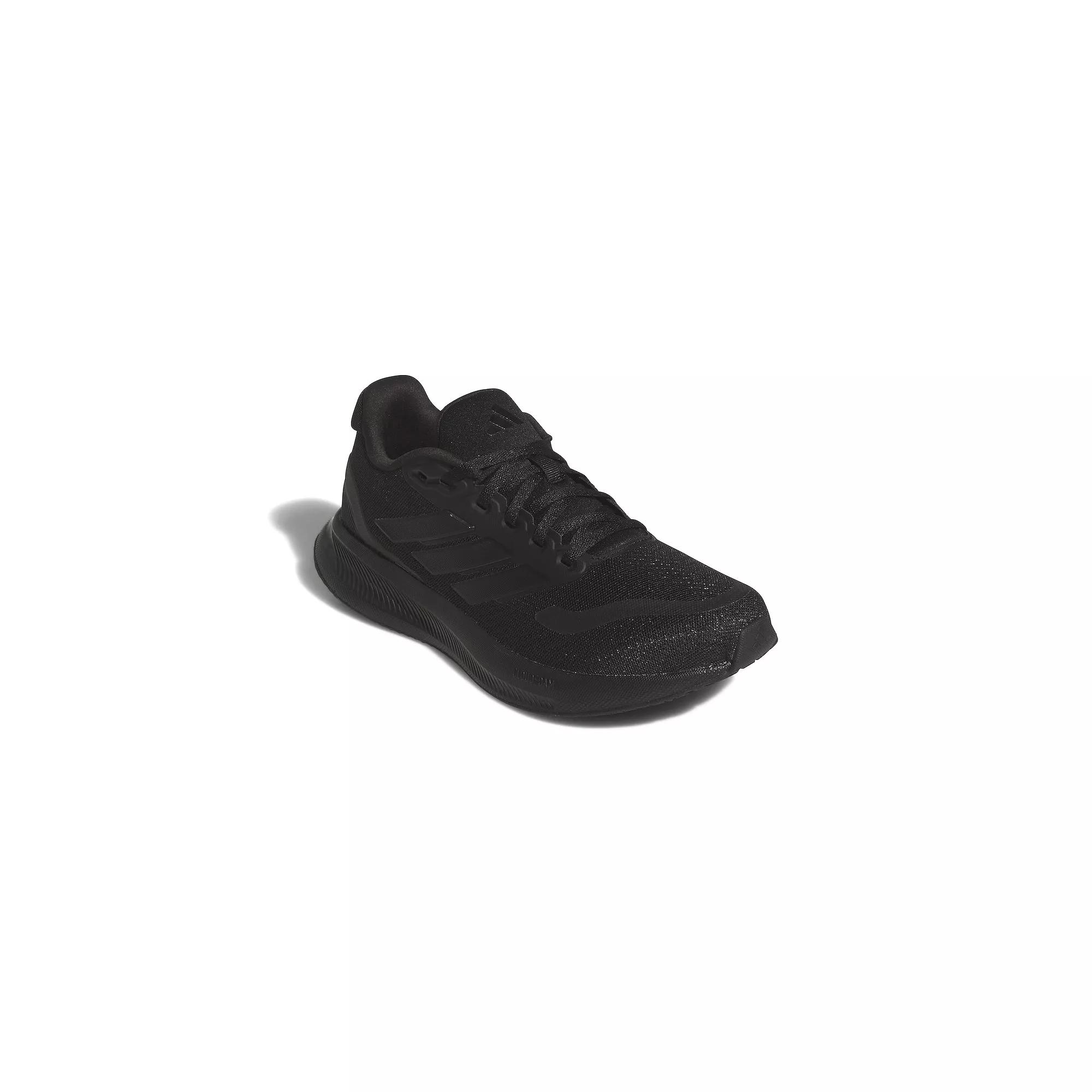 adidas Runfalcon 5 Women's Running Shoes, Size: 6.5, Triple Black Product Image